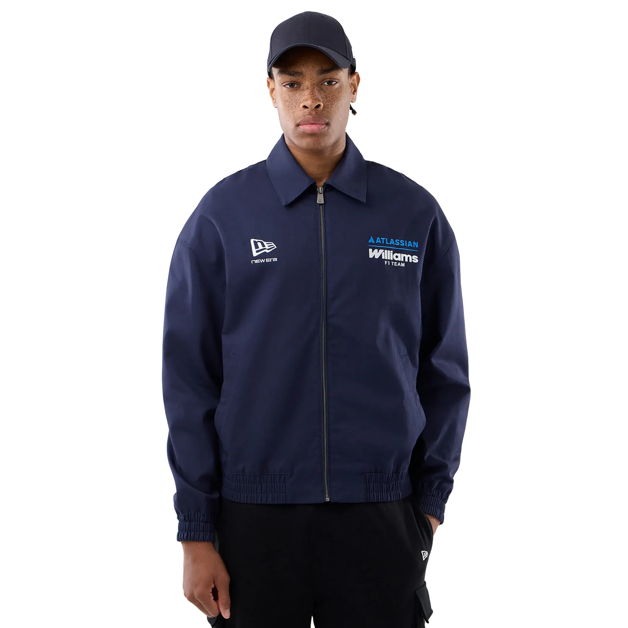 Williams GB Race Special Navy Collared Jacket New Era Cap adult unisex