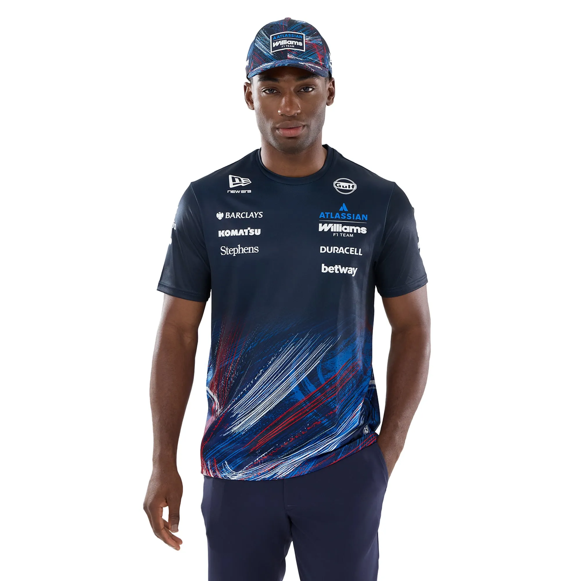 Williams GB Race Special Tech Navy T-Shirt New Era Cap adult unisex