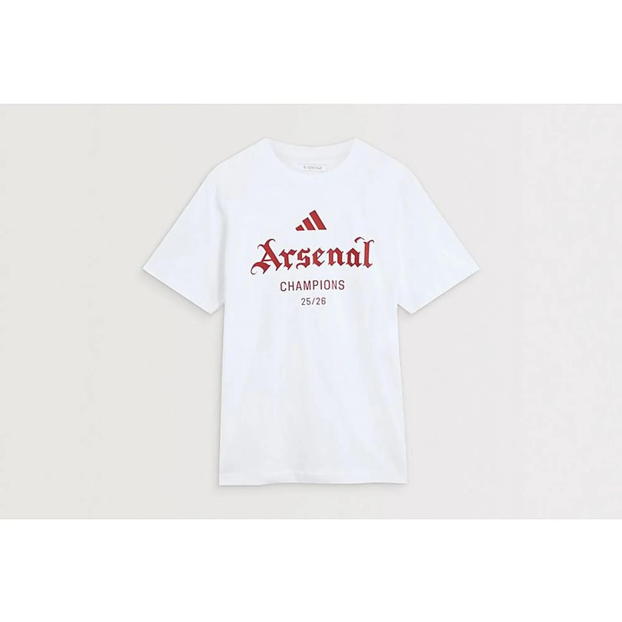 Arsenal adidas Kids 25/26 Winners T-Shirt, White