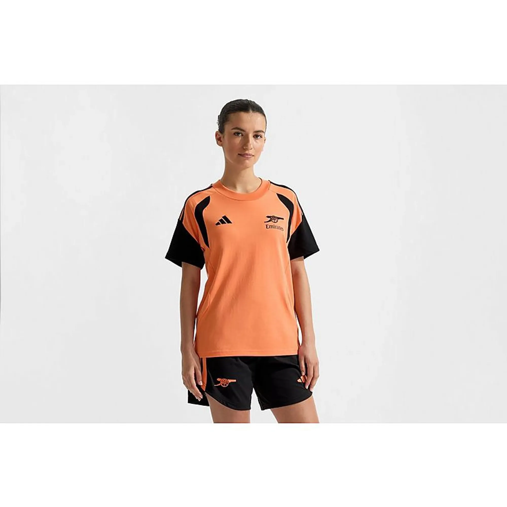 Arsenal adidas Womens 26/27 Training T-Shirt, Orange