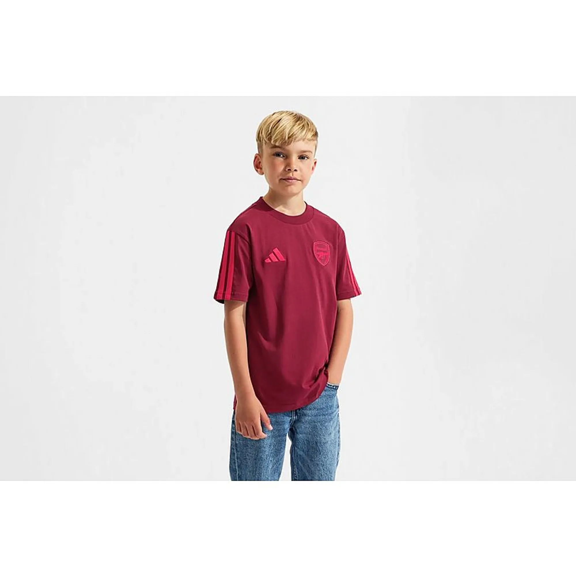 Arsenal adidas Kids 26/27 DNA T-Shirt, Red