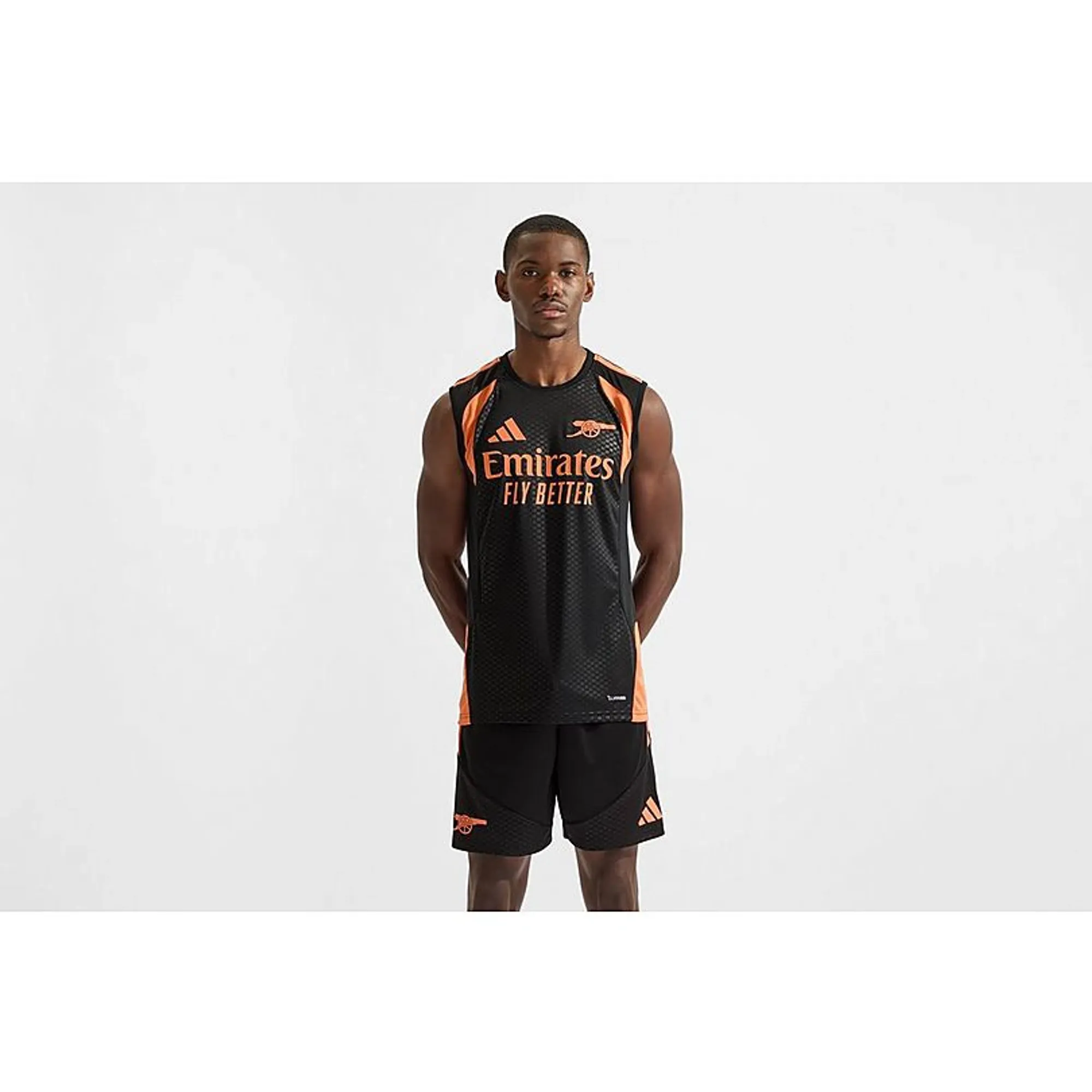 Arsenal adidas 26/27 Training Sleeveless Shirt, Black