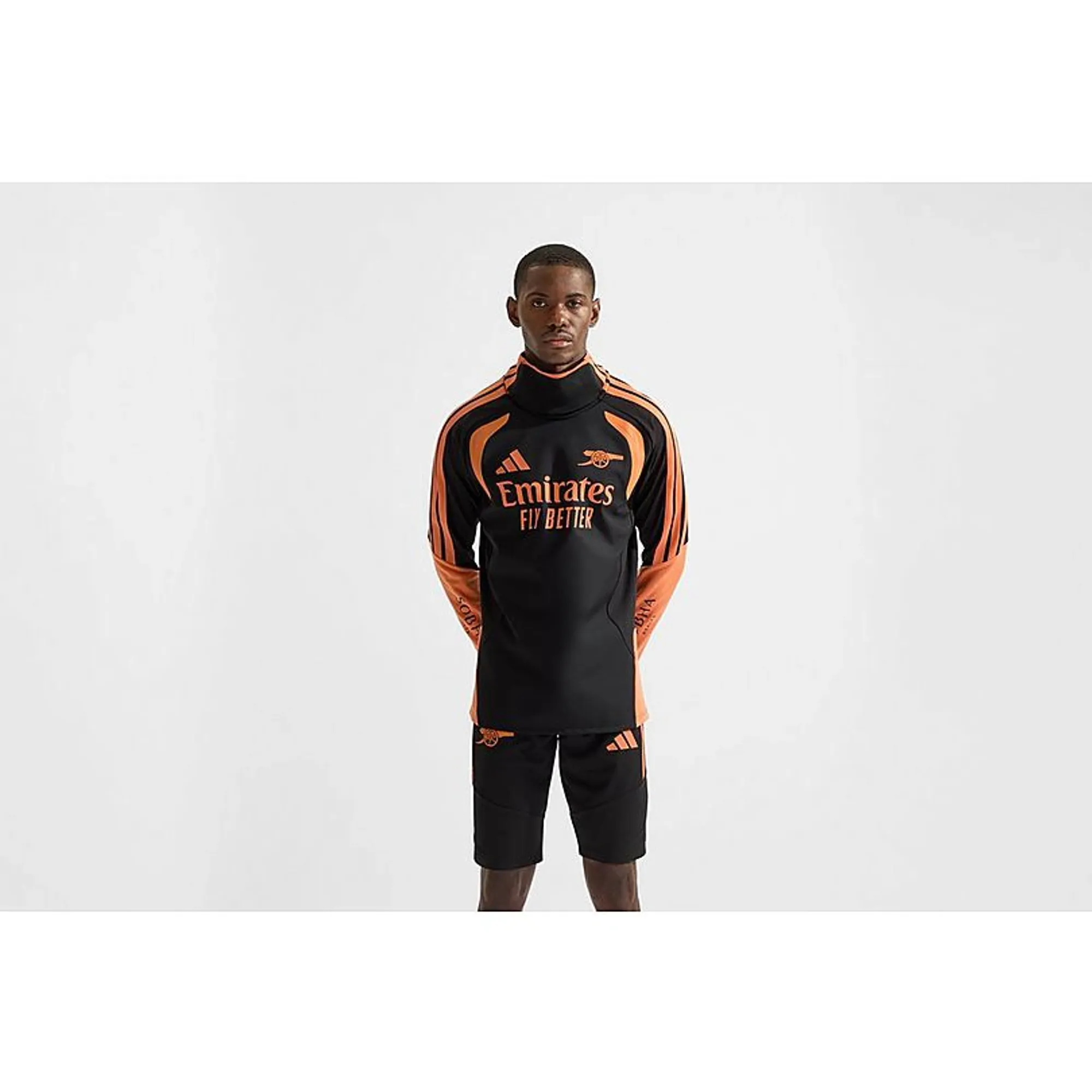Arsenal adidas 26/27 Pro Training Warm Top, Black