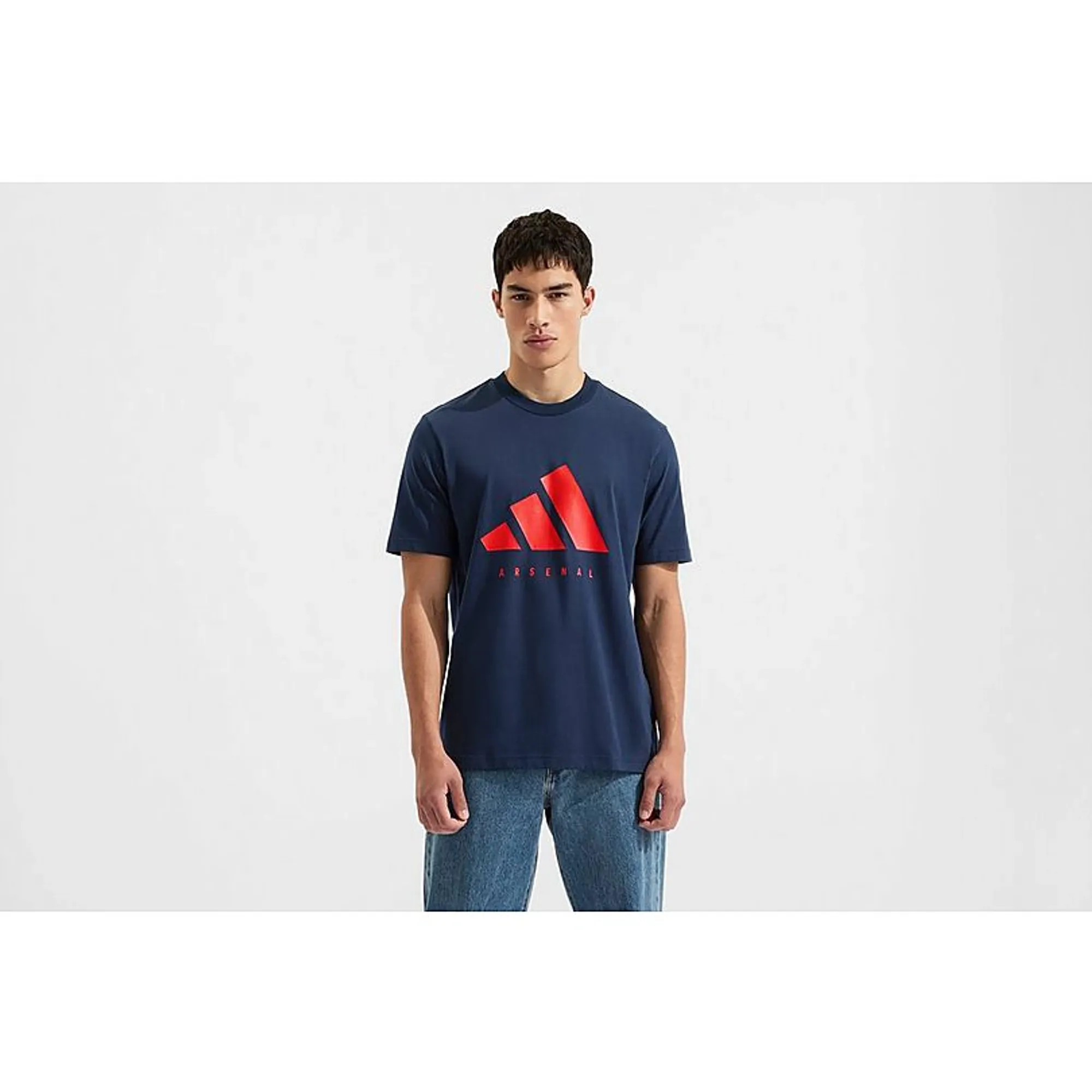 Arsenal adidas 26/27 DNA Graphic T-Shirt, Blue