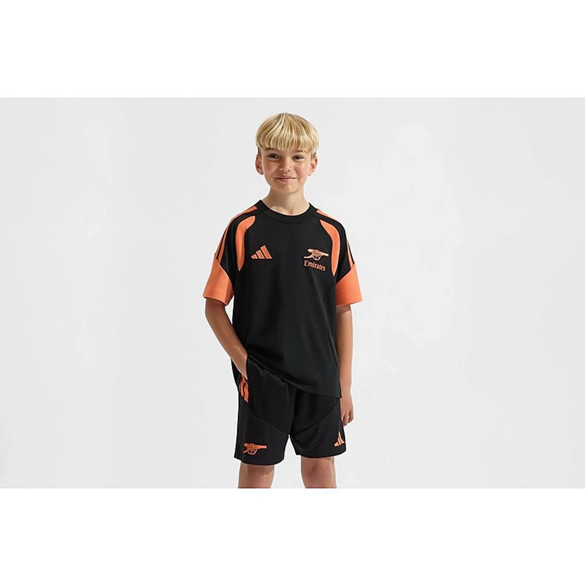 Arsenal adidas Kids 26/27 Training T-Shirt, Black