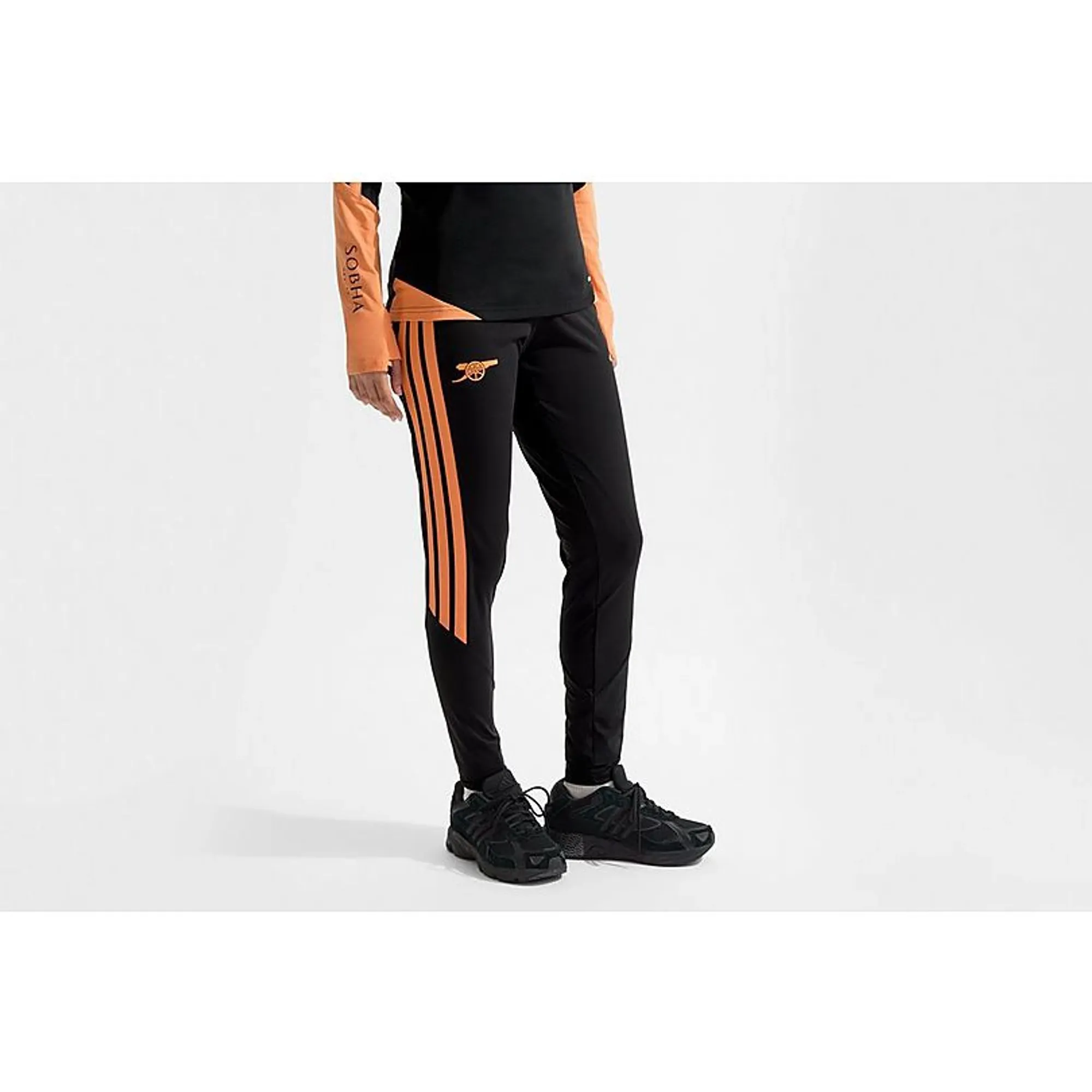 Arsenal adidas Womens 26/27 Training Pants, Black