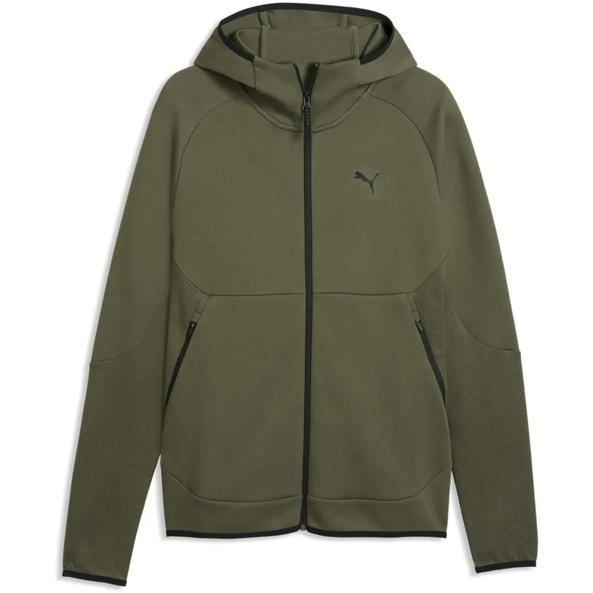Puma Tech Slim Elevated Full Zip Sweatshirt