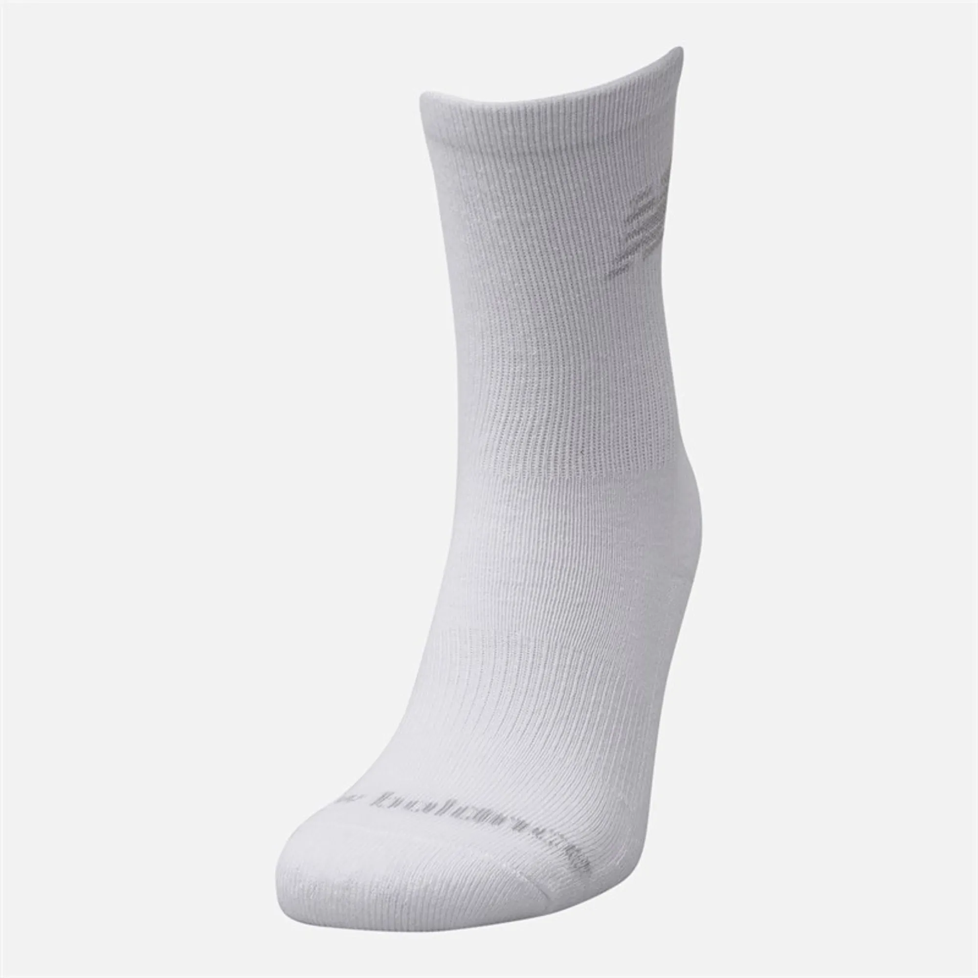 New Balance Junior Boys Ten Pack Cushioned Crew Socks Black/White