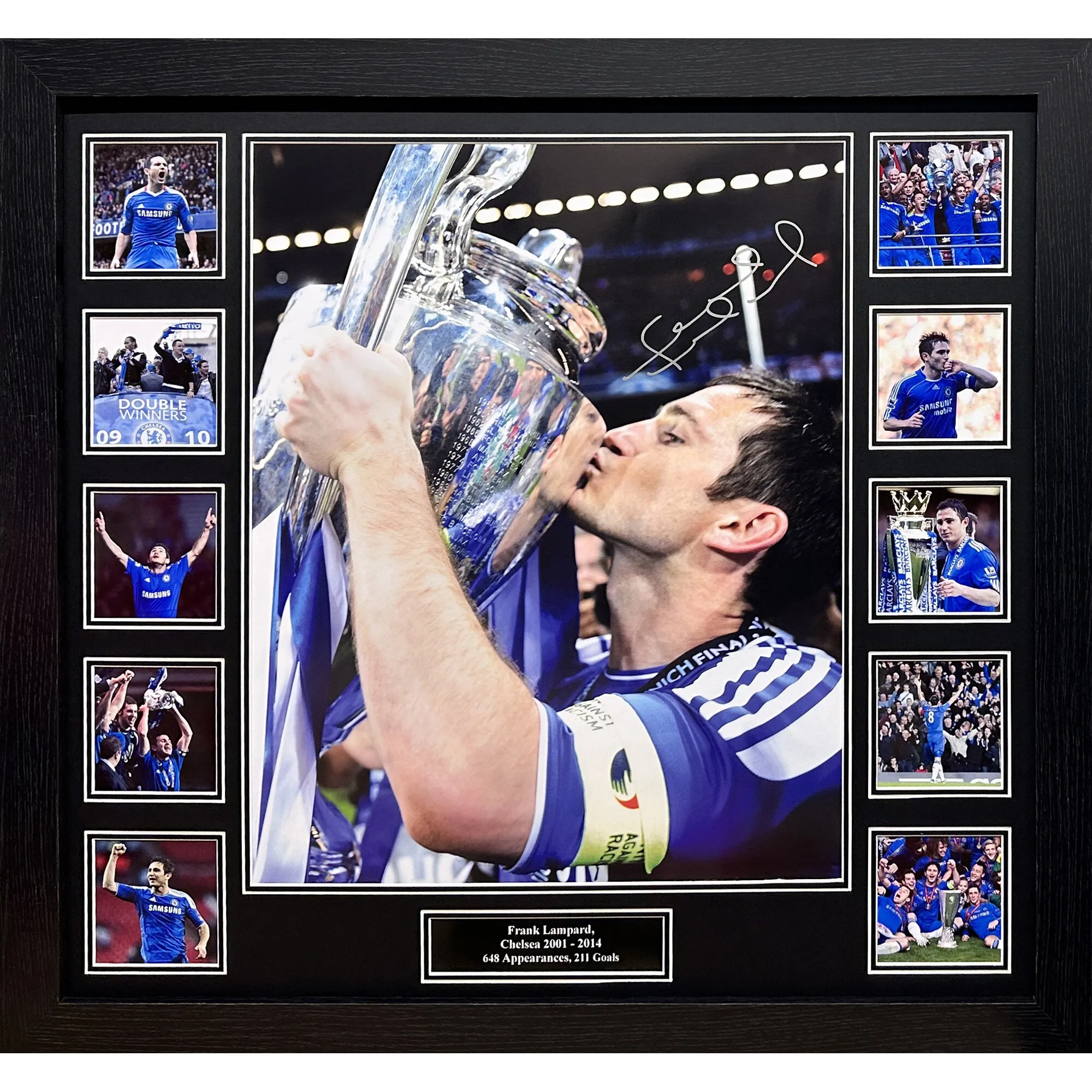 Chelsea Frank Lampard Signed Photo Framed