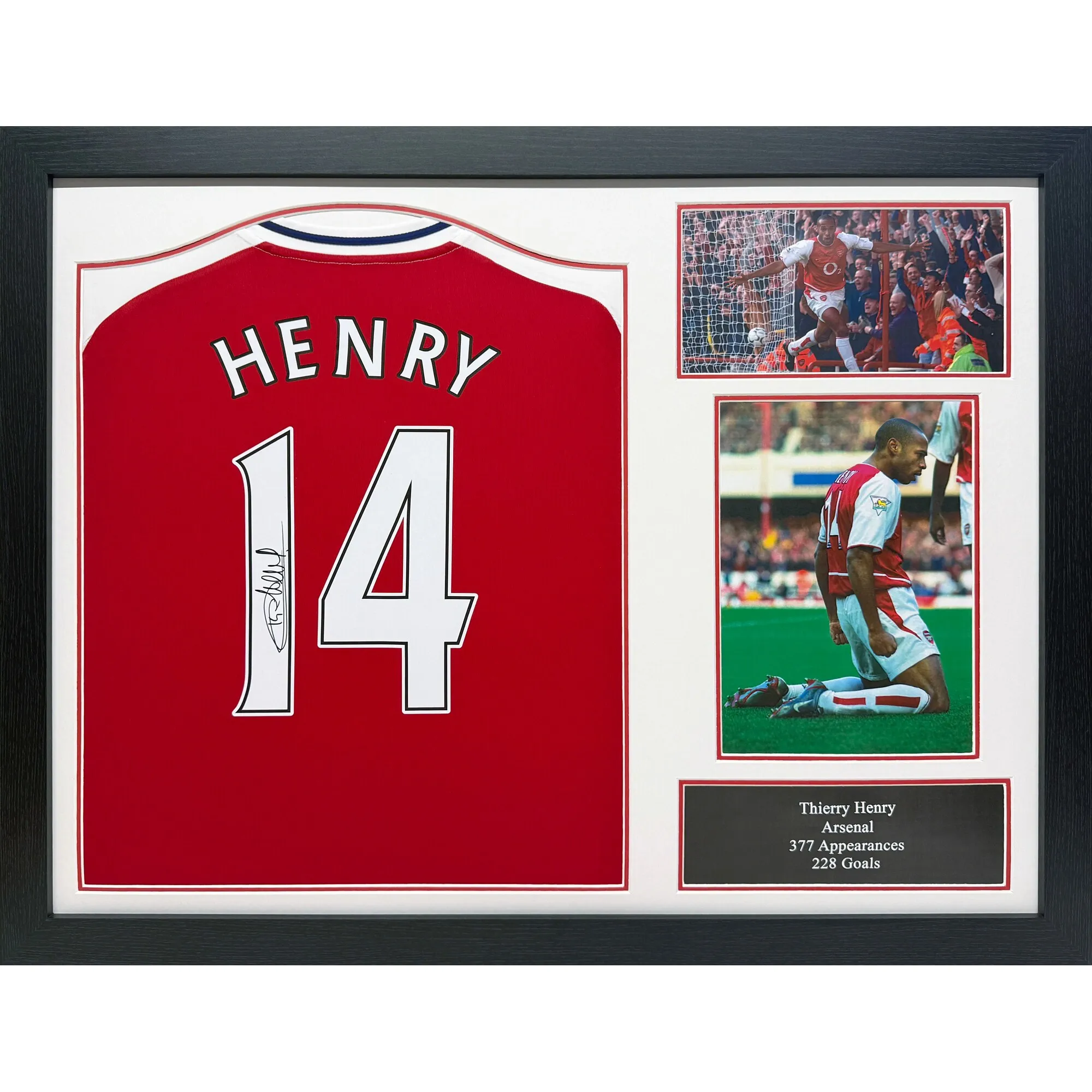Arsenal Thierry Henry Signed Shirt