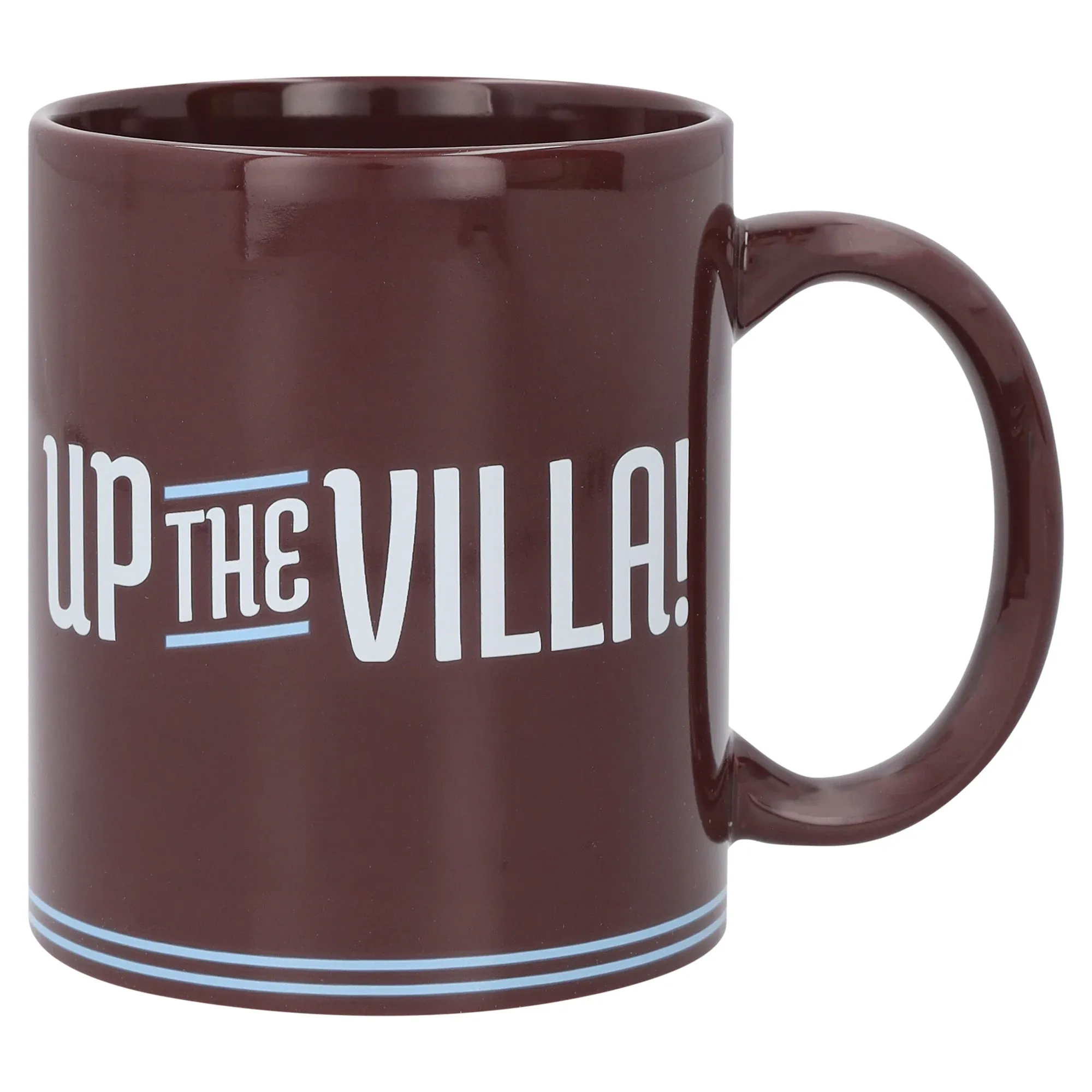Aston Villa Ceramic Stripe Mug - 11oz