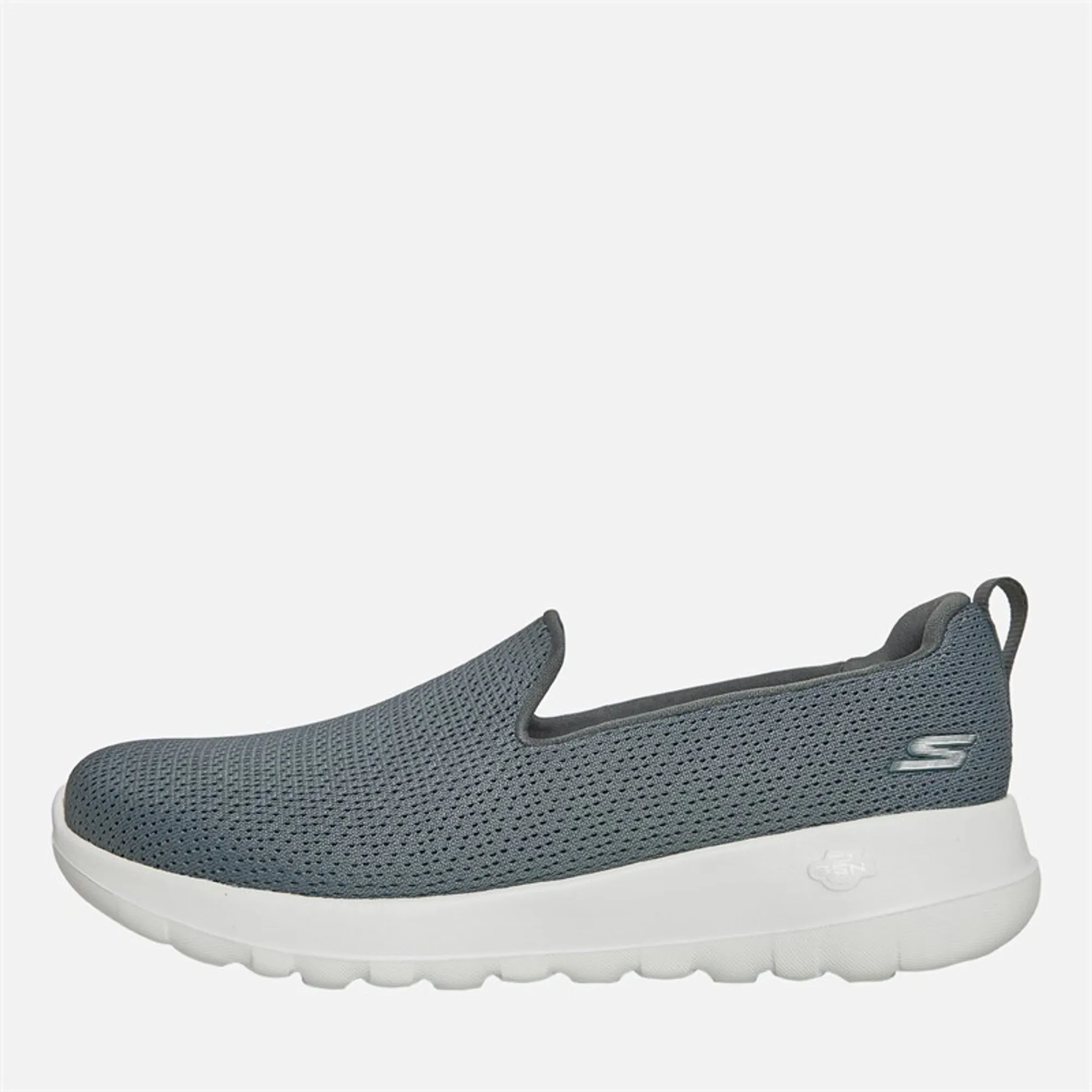 SKECHERS Womens Go Walk Joy Jaylene Trainers Charcoal/White
