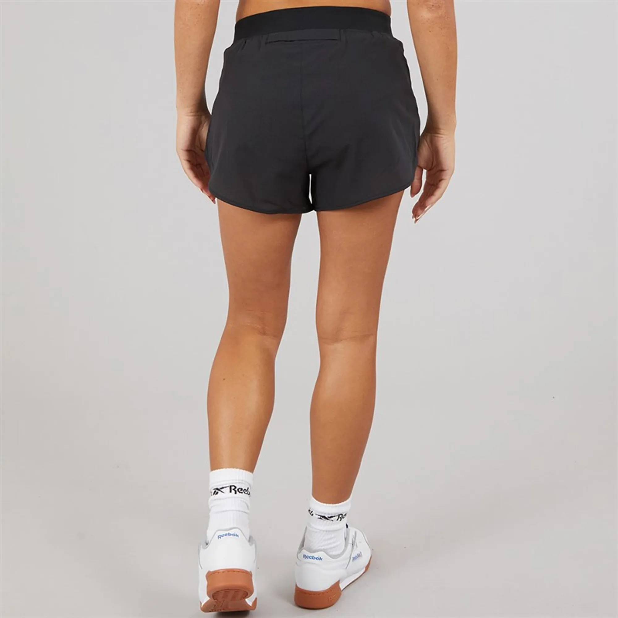 Reebok Womens Lux Speed Running Shorts Black