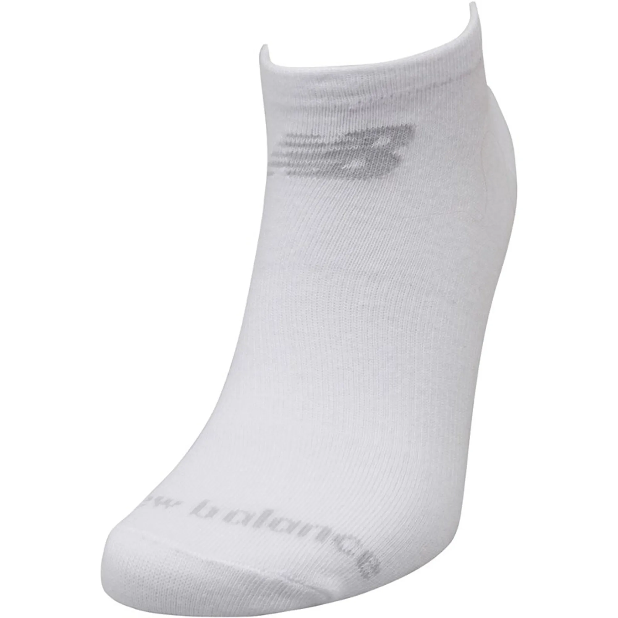 New Balance New 3 Pack No Show Socks - White