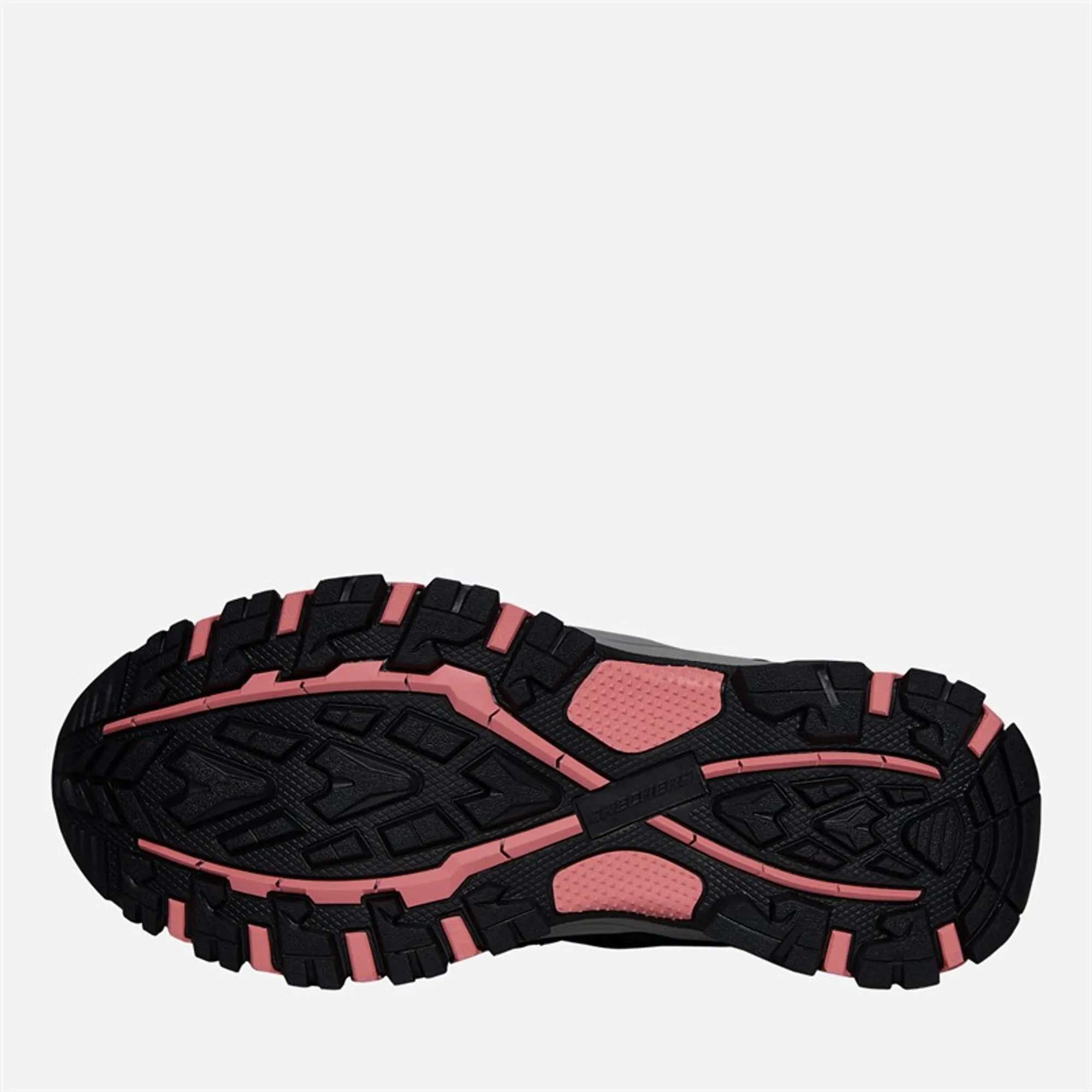 SKECHERS Womens Selmen Waterproof Walking Shoes Black/Charcoal