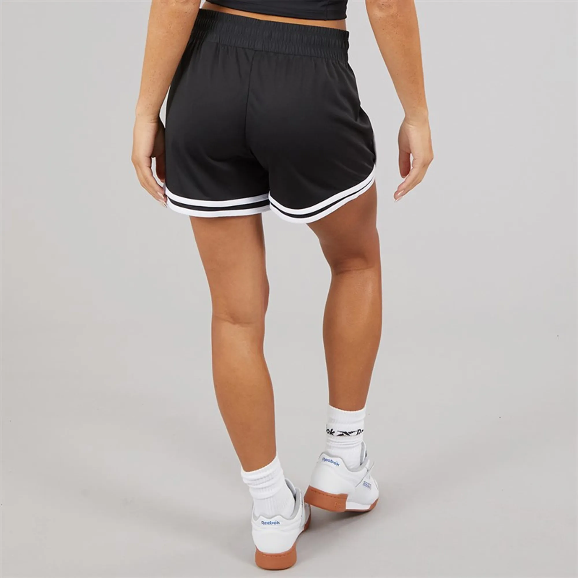 Reebok Womens ID Train Knit Shorts Night Black