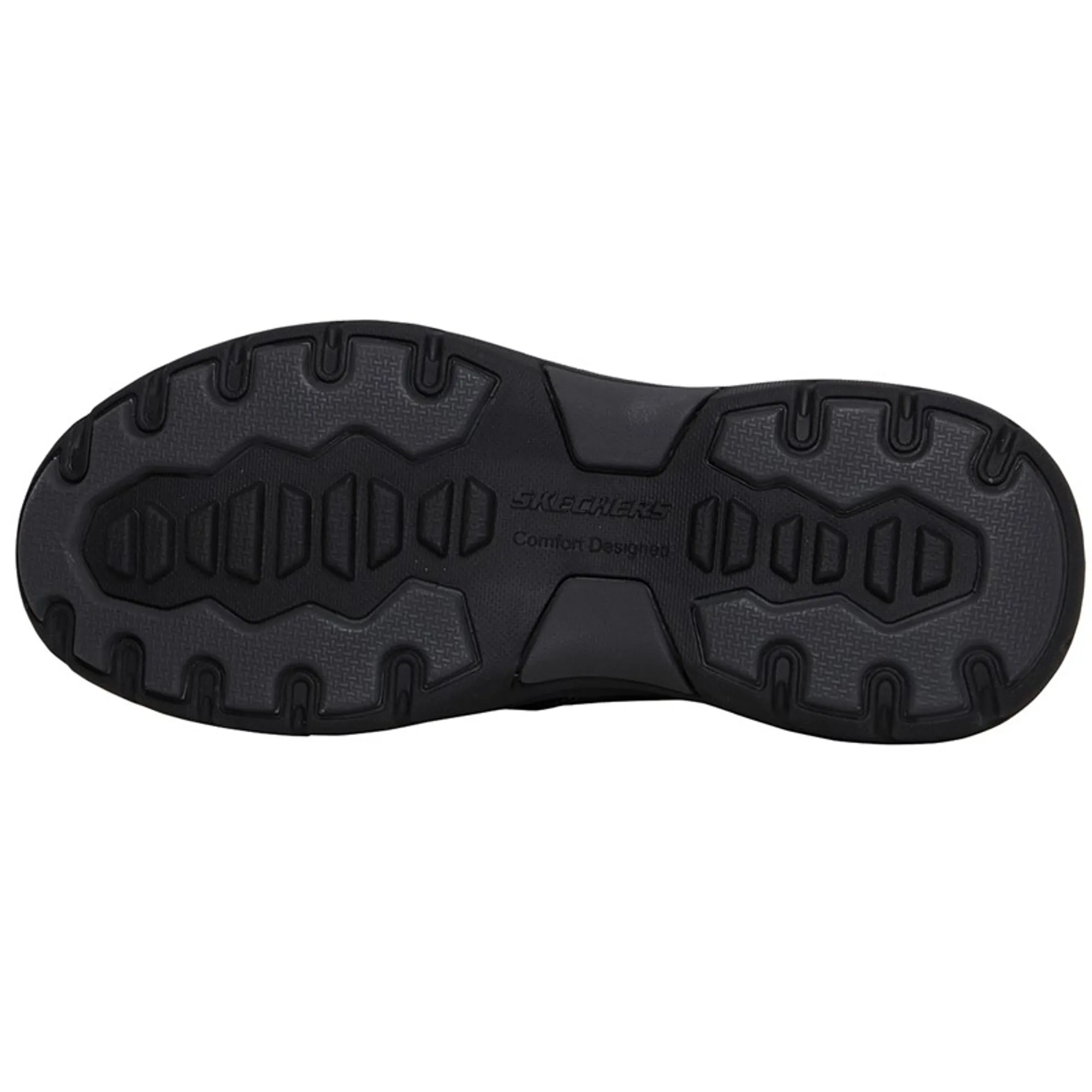 SKECHERS Mens Expended Morgo Shoes Black