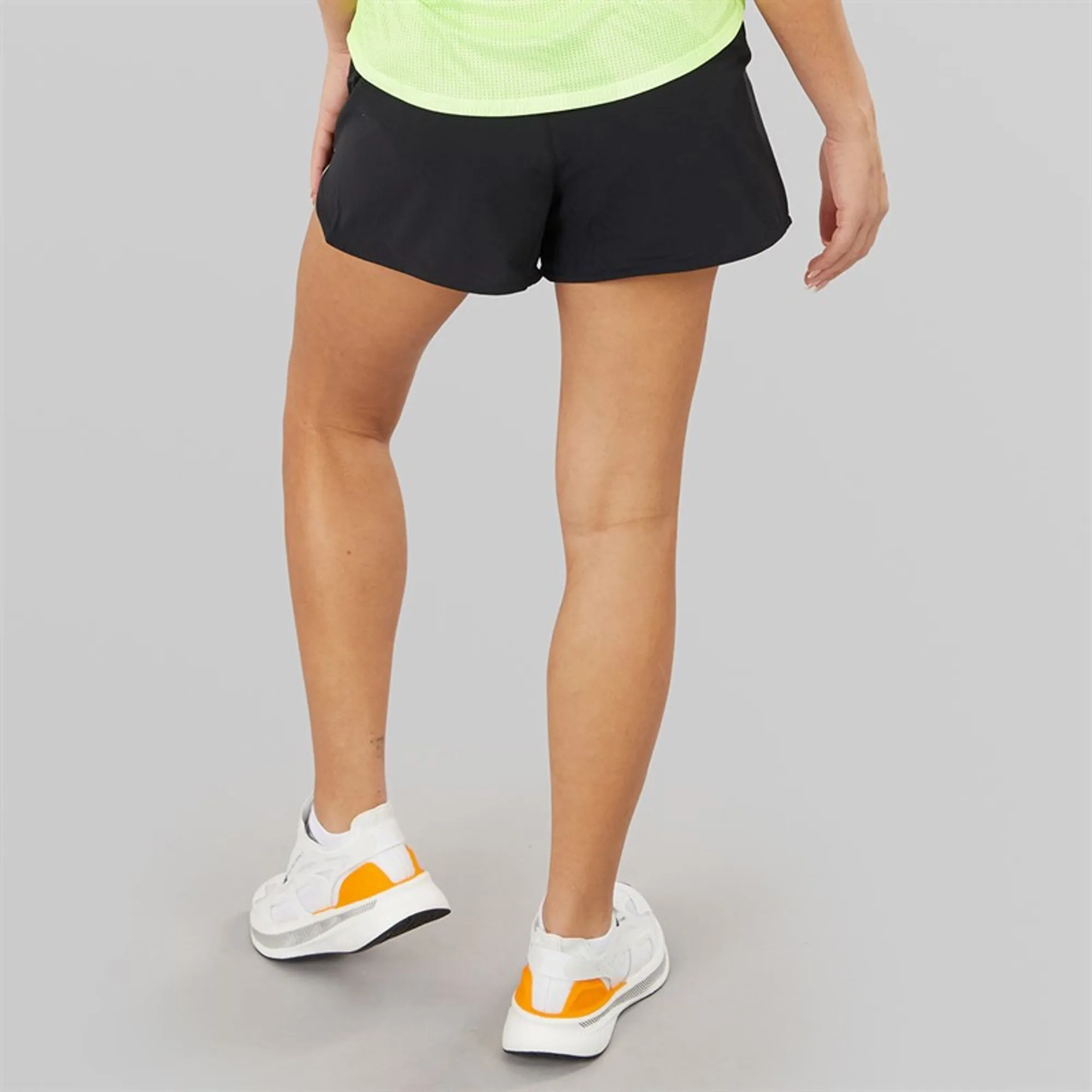 New Balance Womens Impact 3 Inch Running Shorts Black