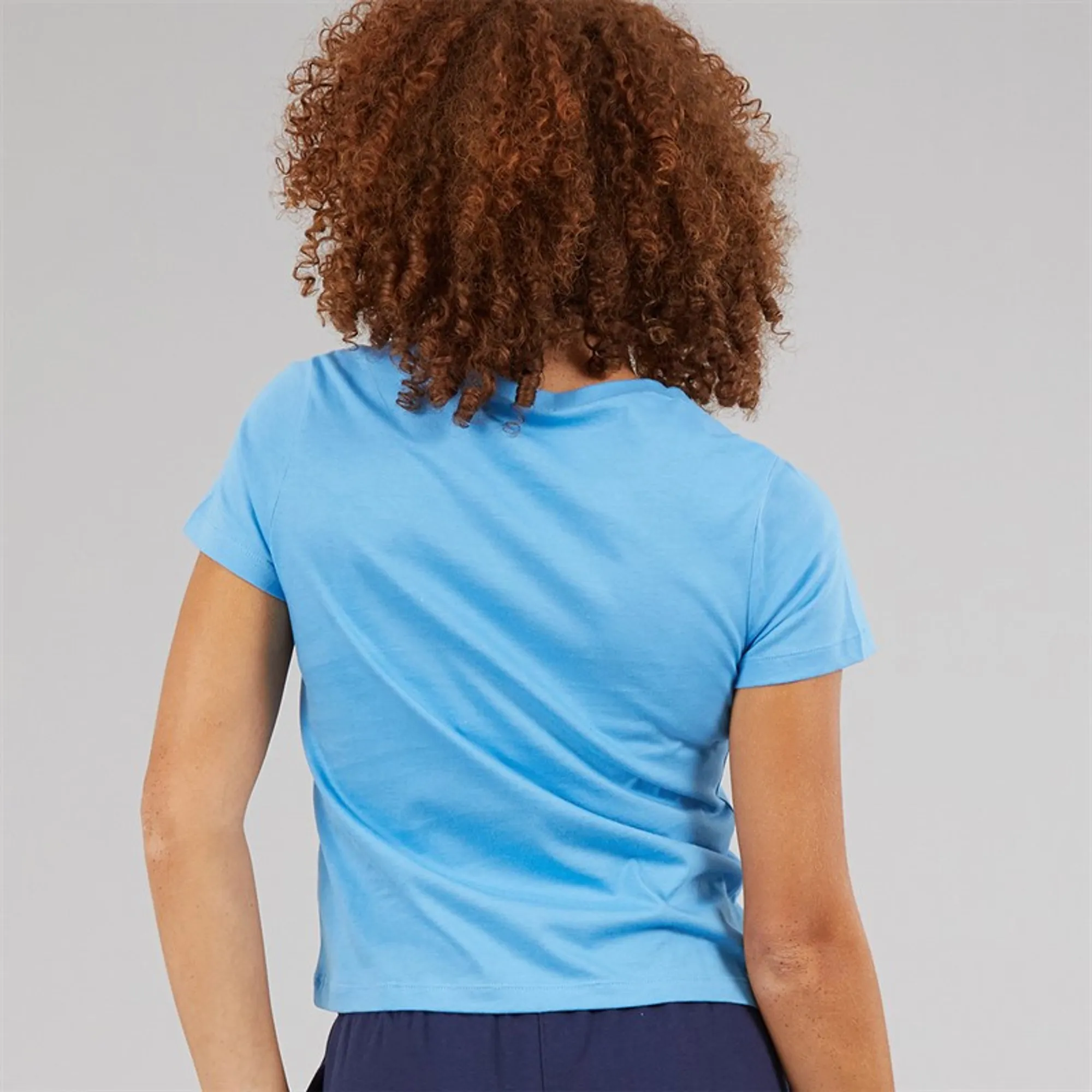 Reebok Womens Reebok Identity Small Logo T-Shirt Recovery Blue