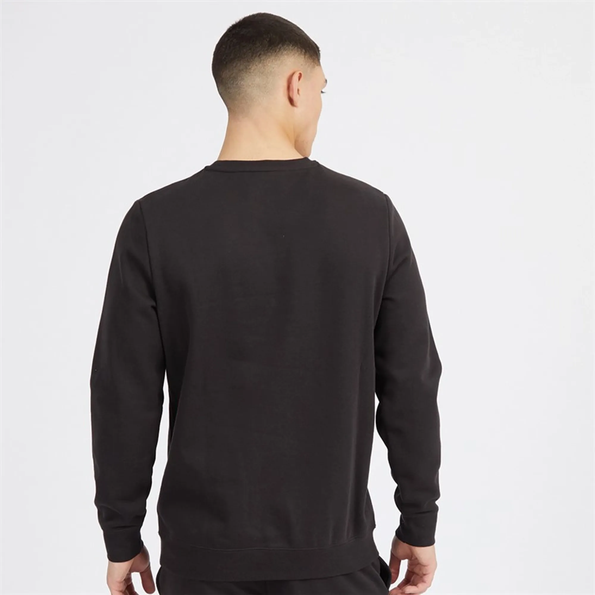 Puma Mens Essentials Small Logo Crew Sweatshirt Puma Black