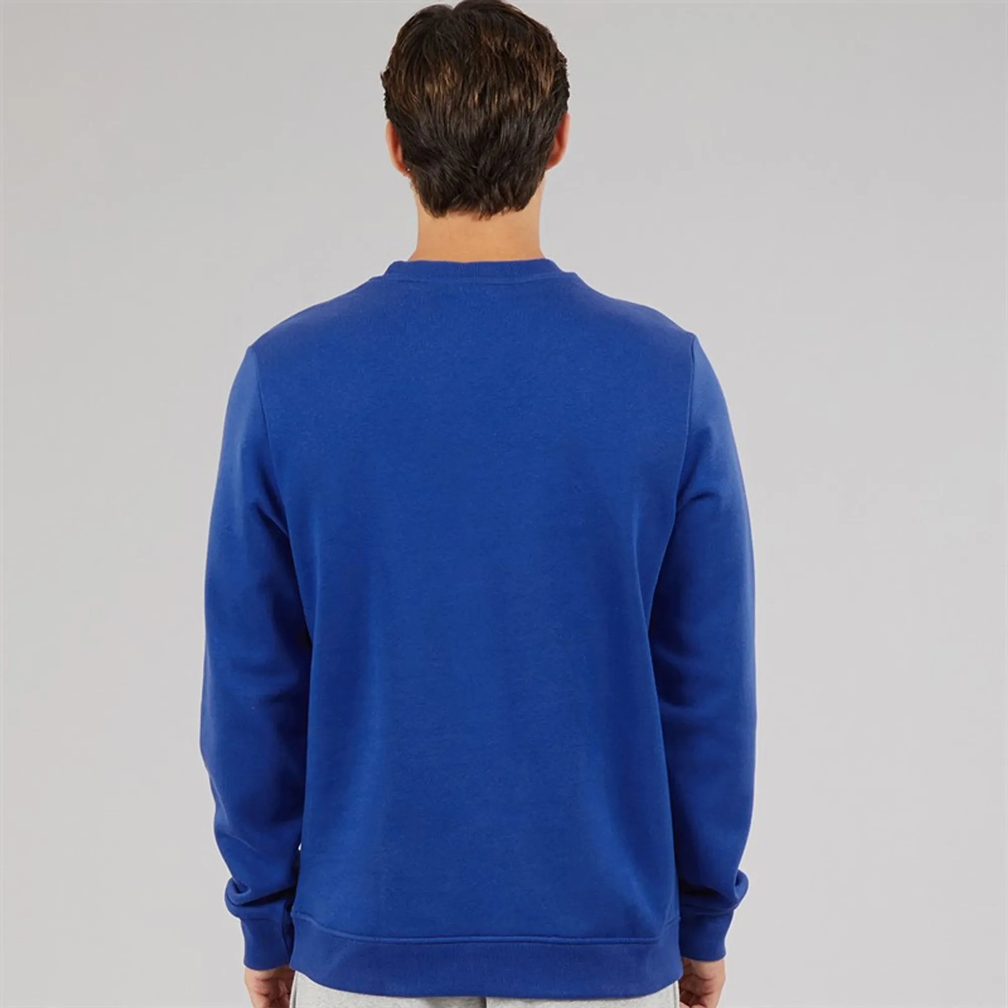 Reebok Mens Reebok Identity Small Logo Fleece Sweatshirt Boundless Blue