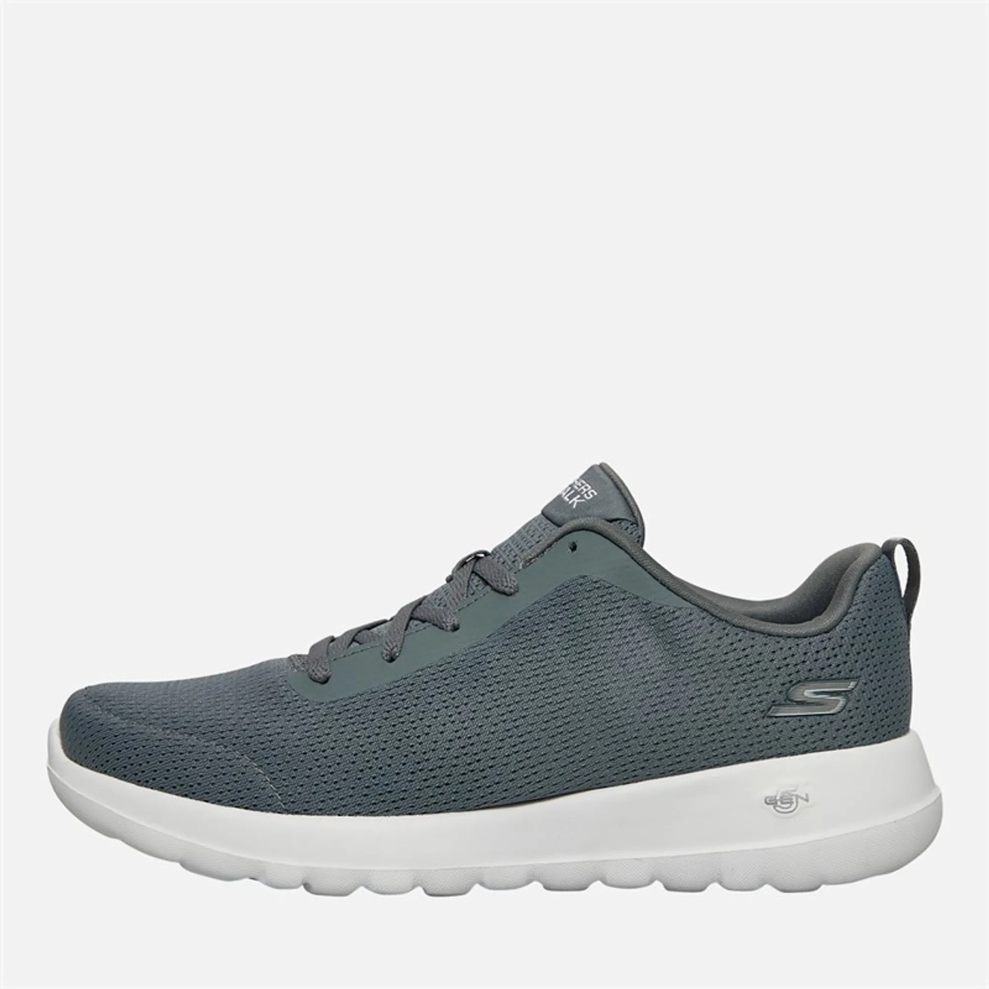 SKECHERS Womens Go Walk Joy Aurelia Trainers Charcoal/White