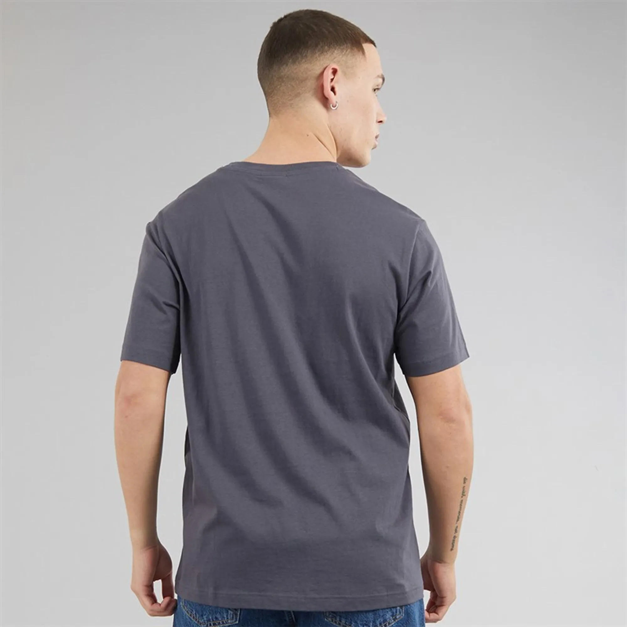 Champion Mens Icons Tonal Logo T-Shirt Dark Mauve