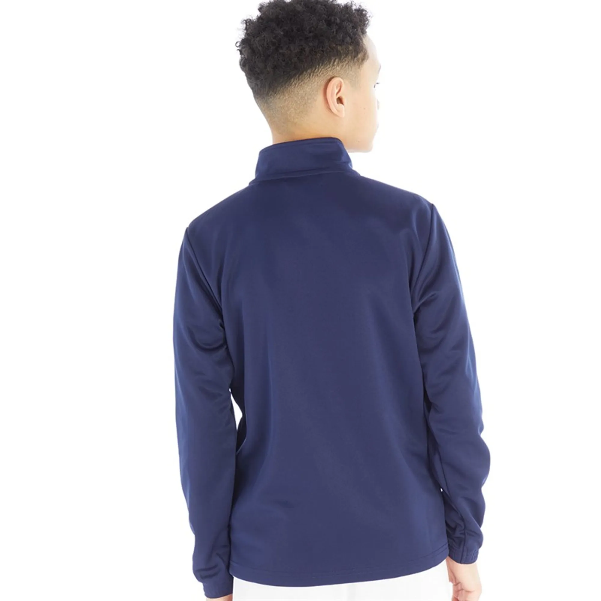 Puma Boys teamRISE Training Poly Track Jacket Peacoat/Puma White