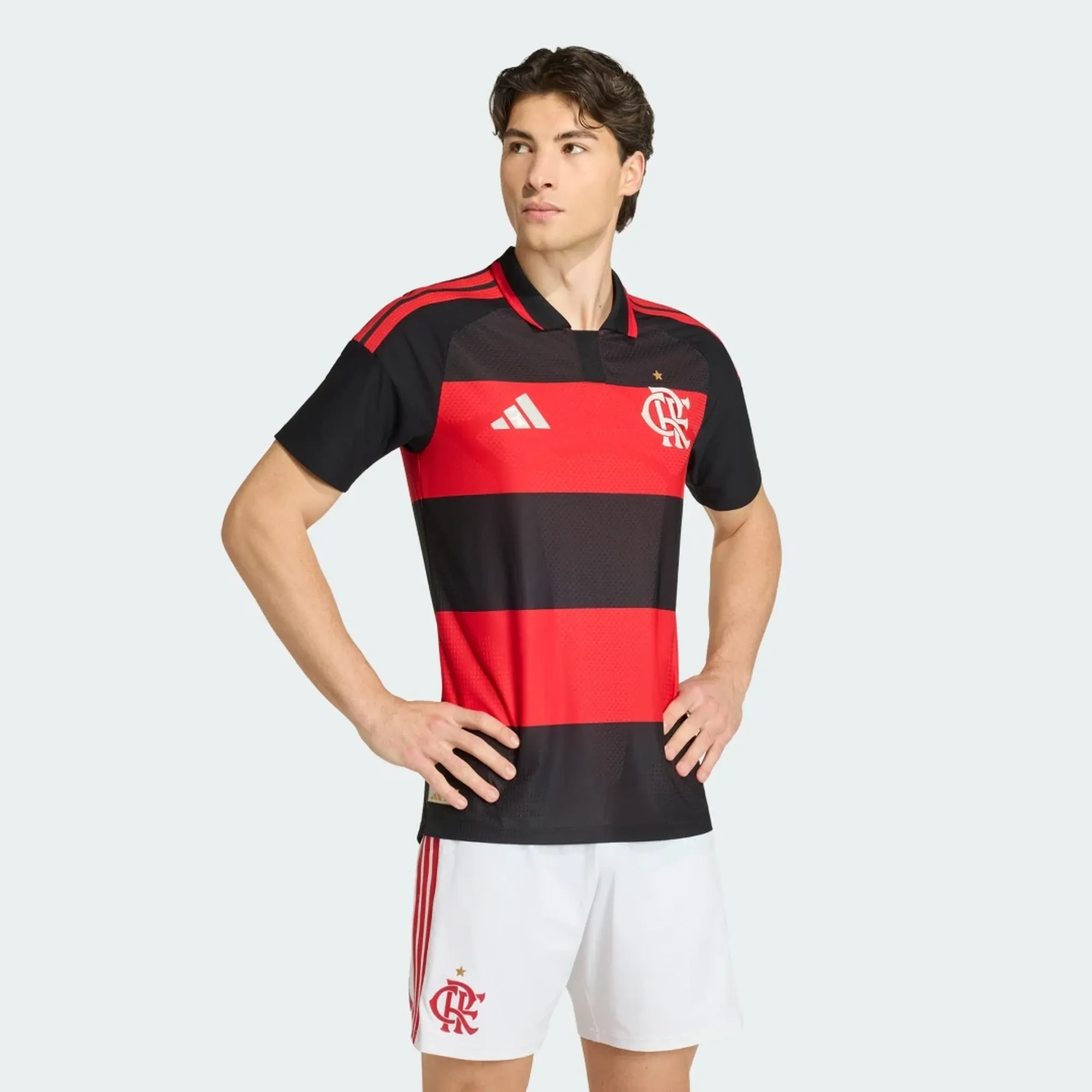 adidas CR Flamengo 26 Home Authentic Jersey