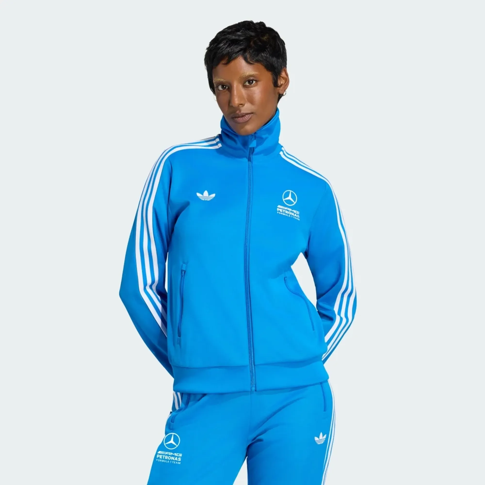 adidas MERCEDES - AMG PETRONAS FORMULA 1 TEAM BLUE WONDER TRACK TOP