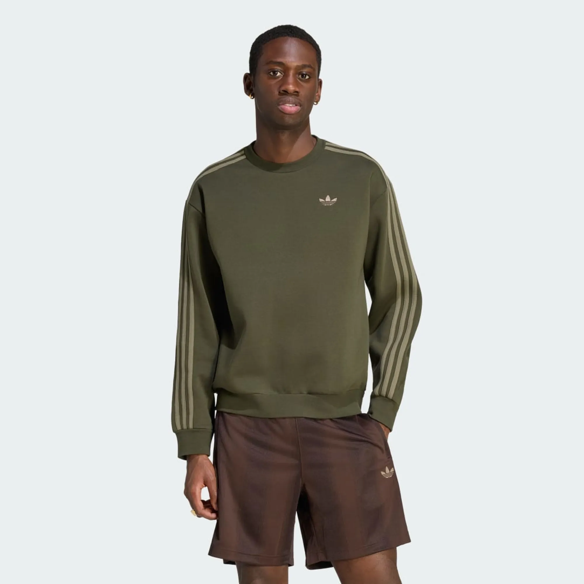 adidas ADICOLOR 3-STRIPES OVERSIZED CREWNECK
