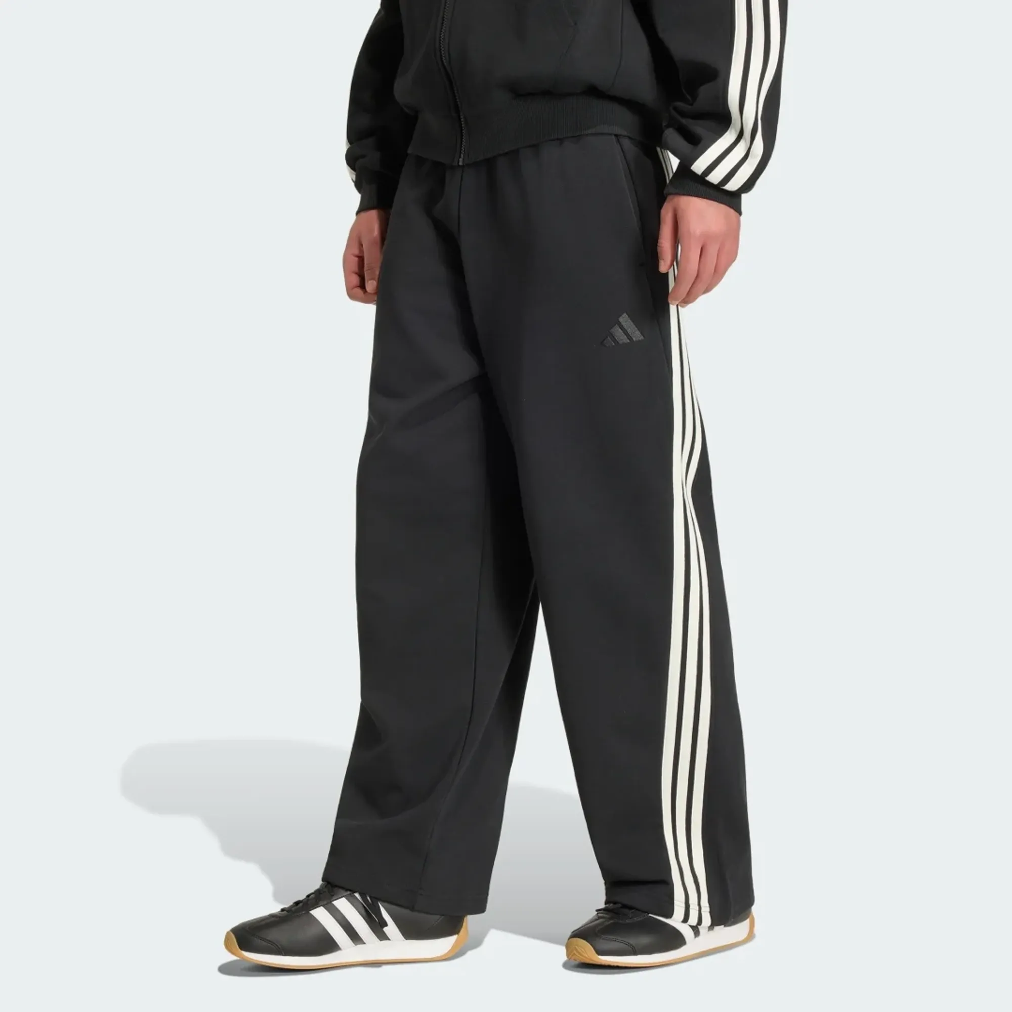 adidas adidas Kit 3-Stripes Wide Joggers