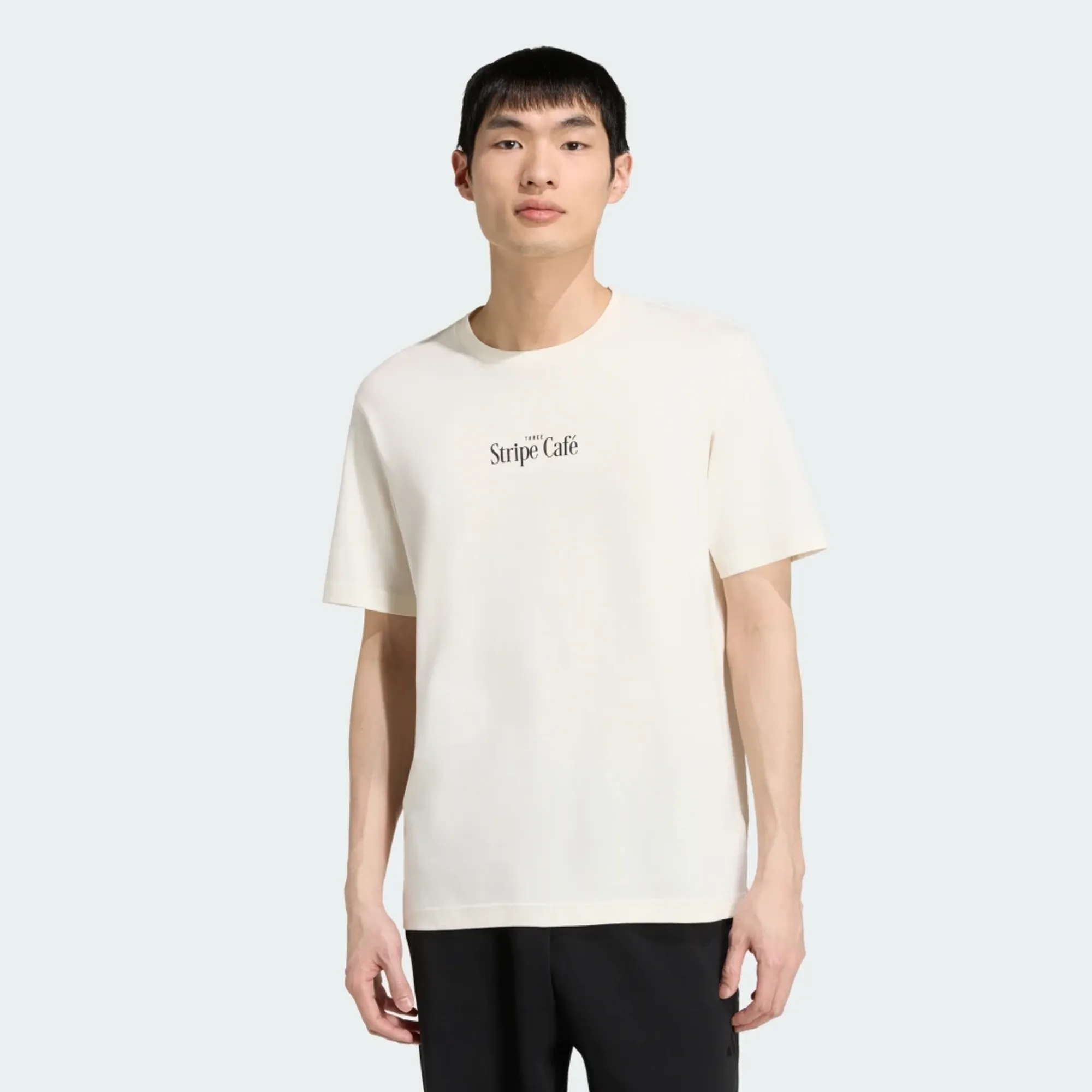 adidas COFFEE CAFE DONUT BAG GRAPHIC T-SHIRT