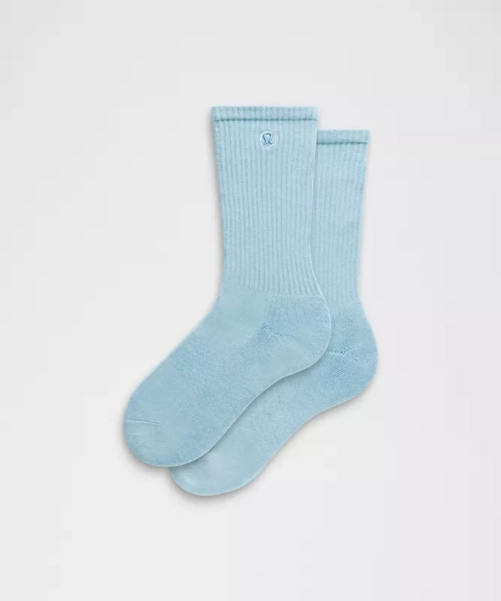 lululemon – Daily Essential Crew Socks – Color Blue – Size XL