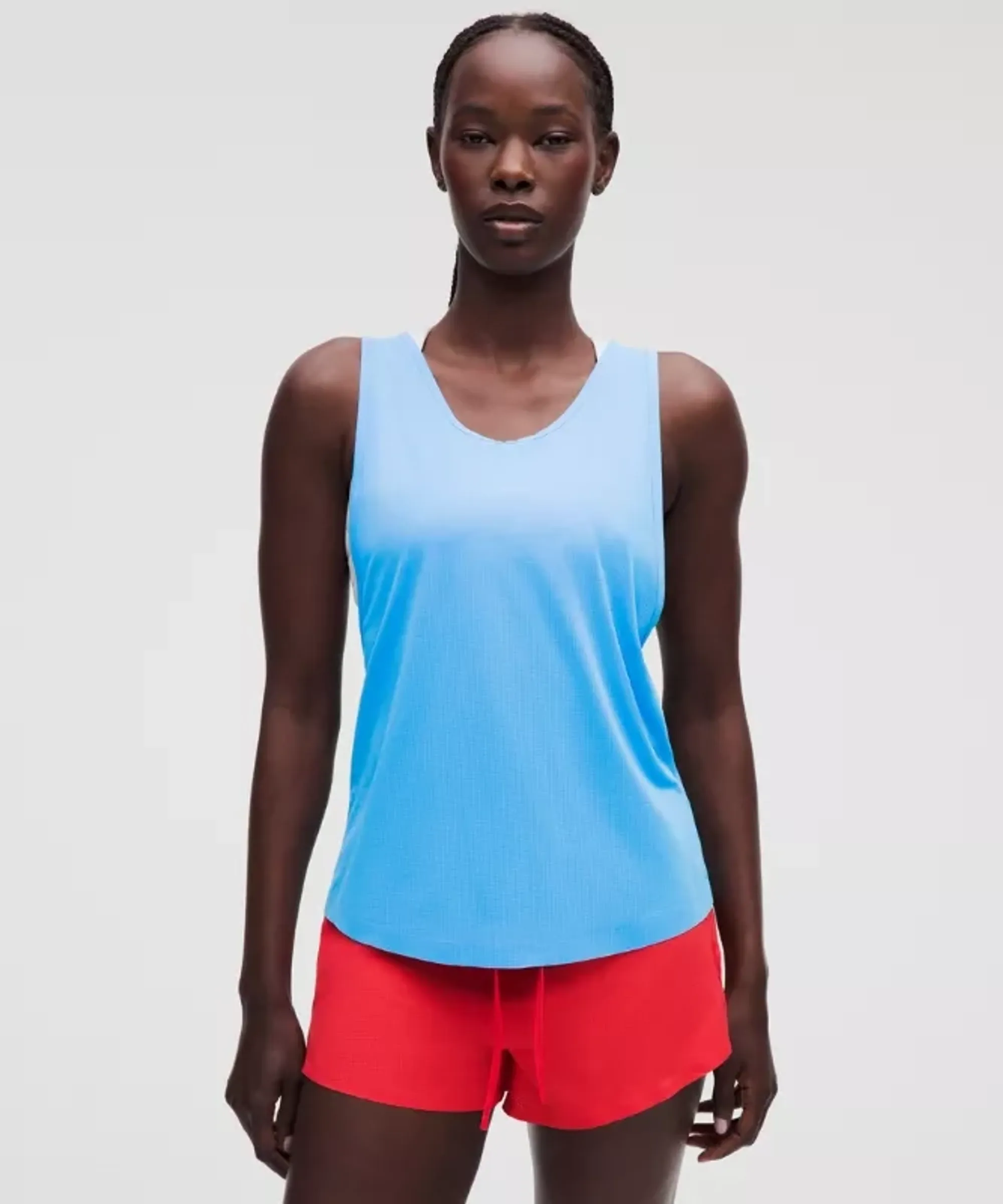 lululemon – Women's Lightweight Classic-Fit Running Singlet – Color Blue – Size Large