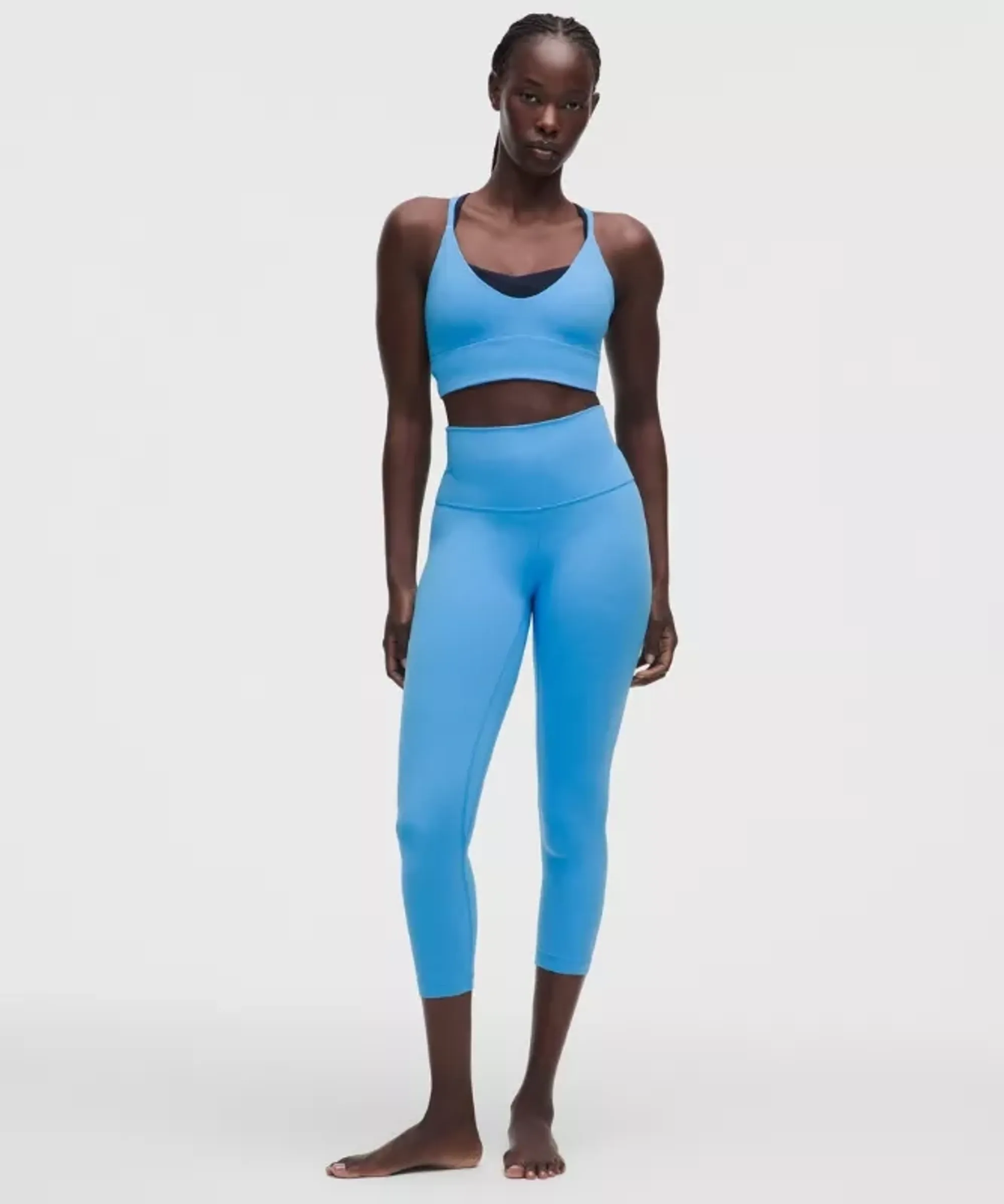 lululemon – Women's Align High-Rise Crop Leggings – 23" – Color Blue – Size 8