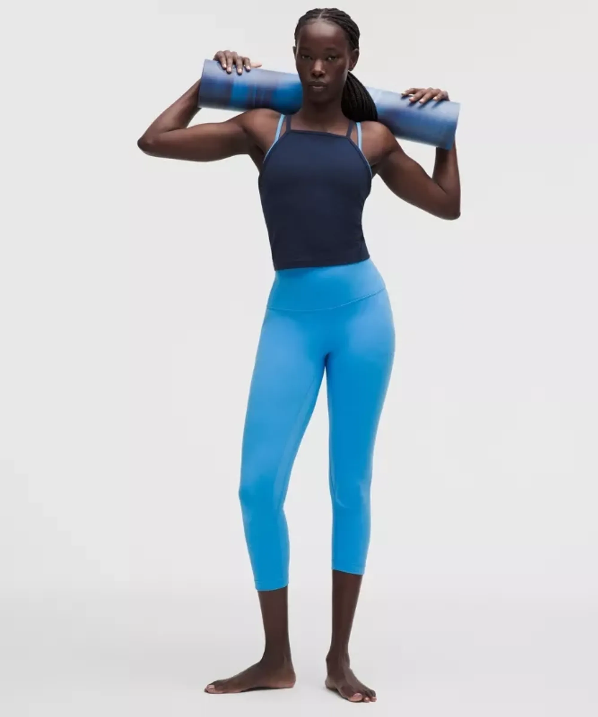 lululemon – Women's Align High-Rise Crop Leggings – 21" – Color Blue – Size 6