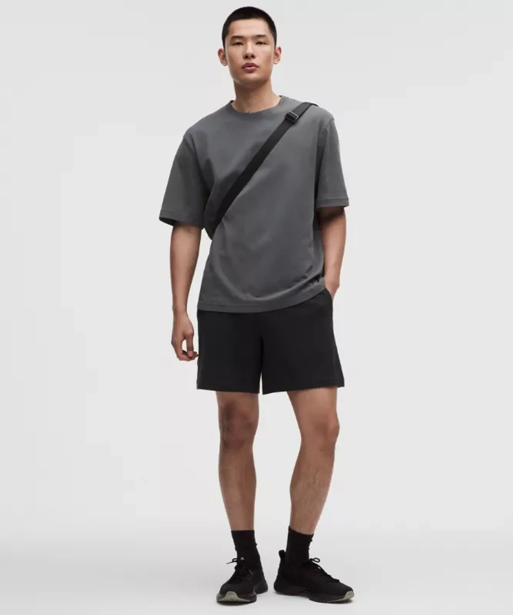 lululemon – Men's Pique Performer Relaxed Shorts – 7" – Color Black – Size XS