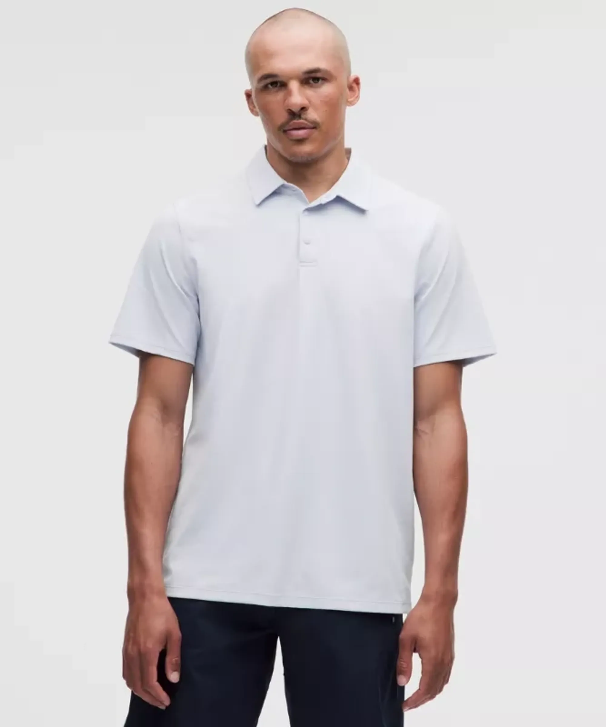 lululemon – Men's ShowZero Classic-Fit Polo Shirt – Color Blue – Size Large