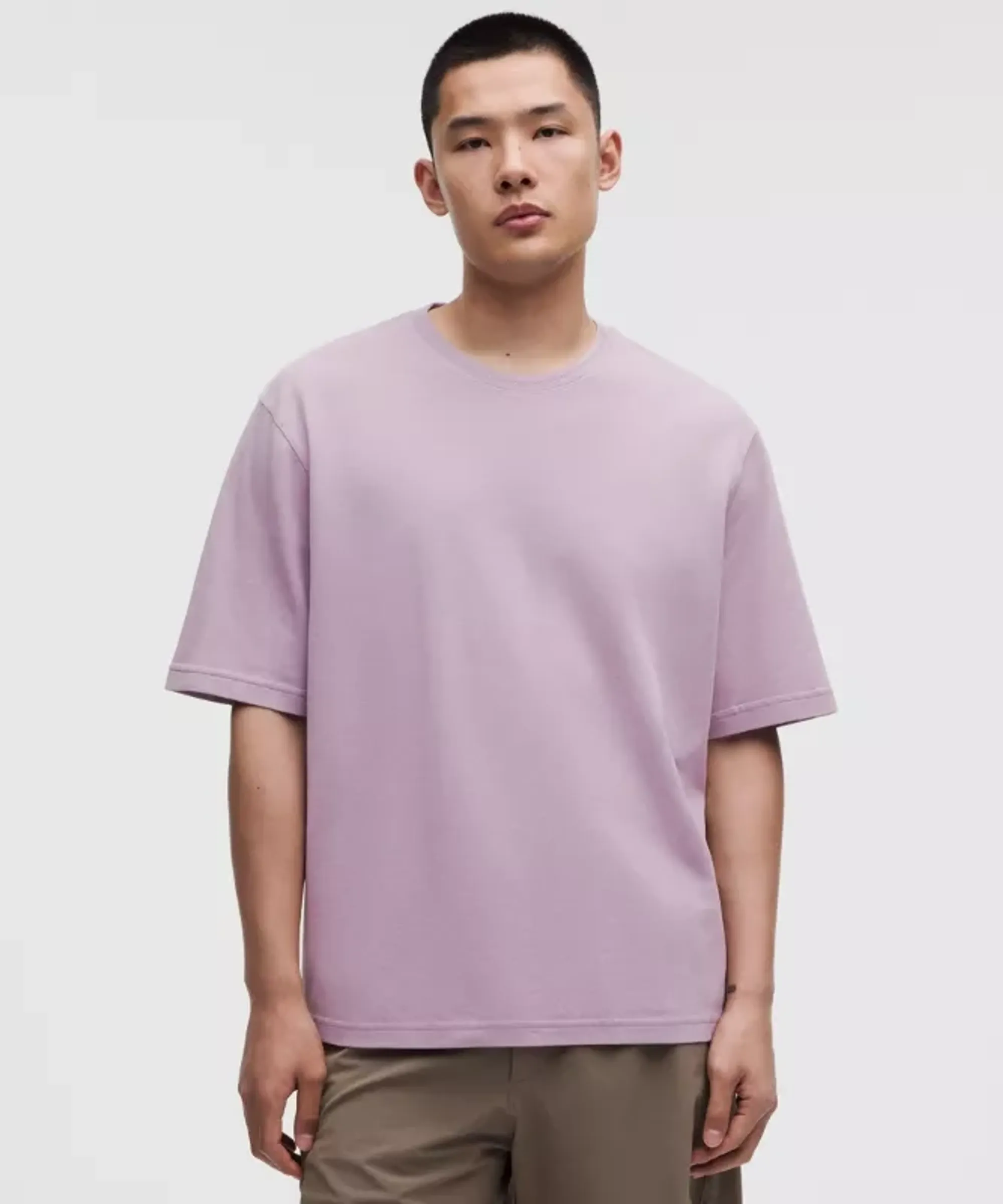 lululemon – Men's Pique Performer Relaxed T-Shirt – Color Purple/Pastel – Size Small