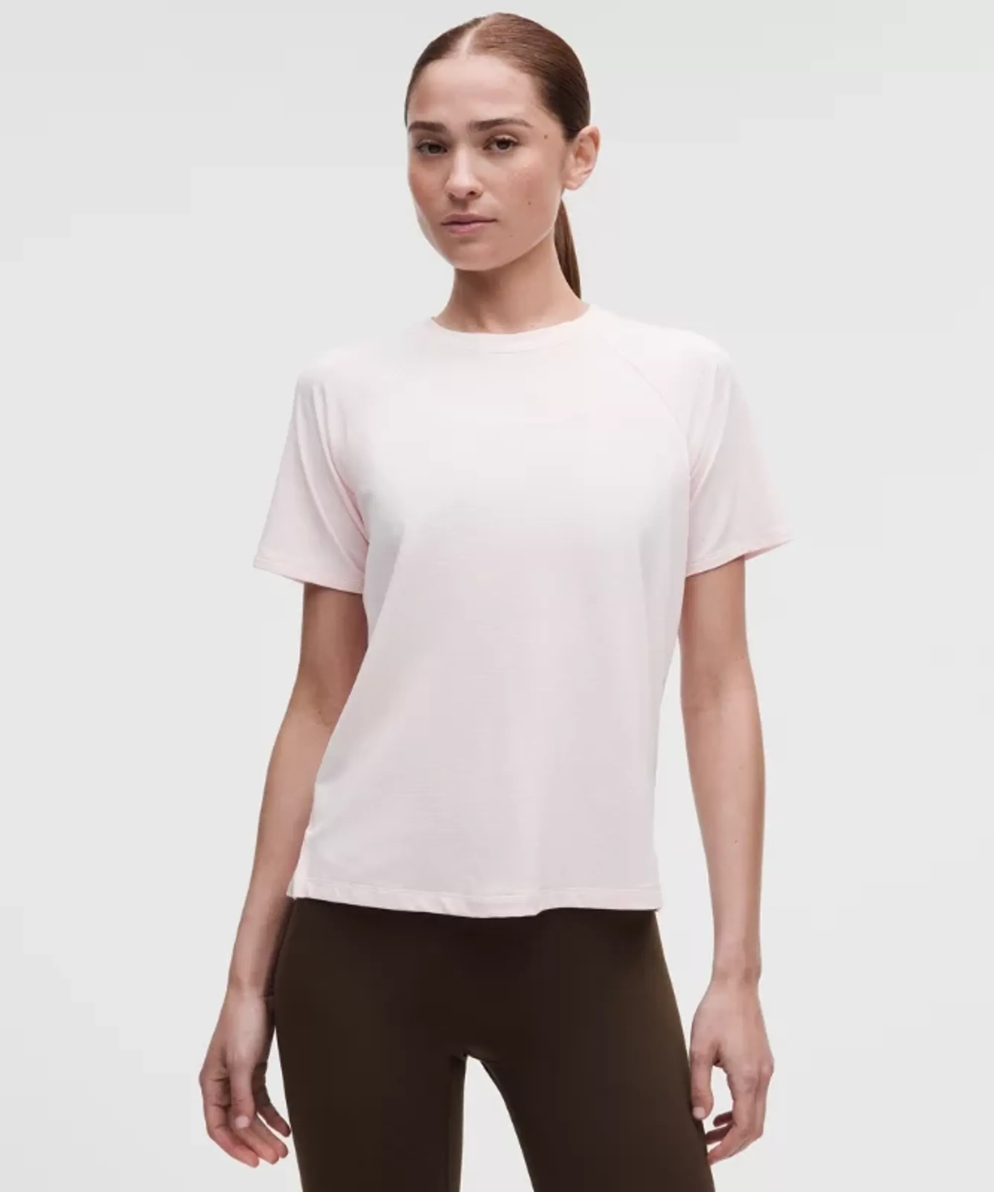 lululemon – Women's License to Train Classic-Fit T-Shirt – Color Pink – Size 12