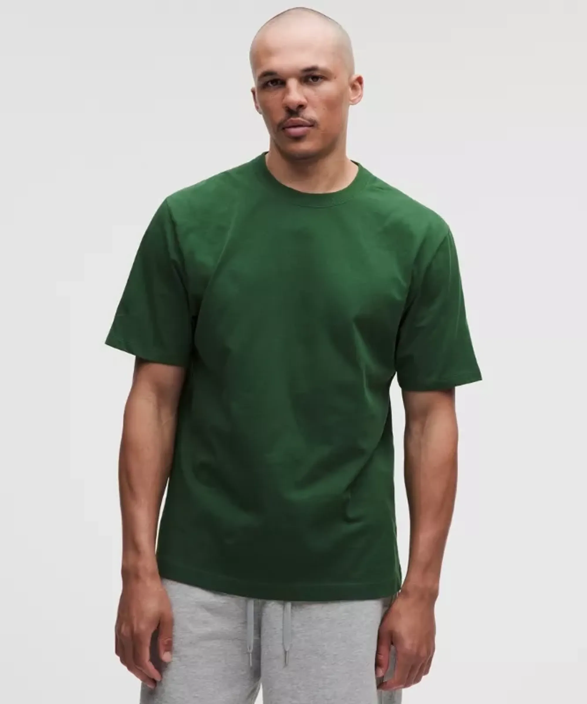 lululemon – Men's Heavyweight Jersey T-Shirt – Color Green – Size Medium