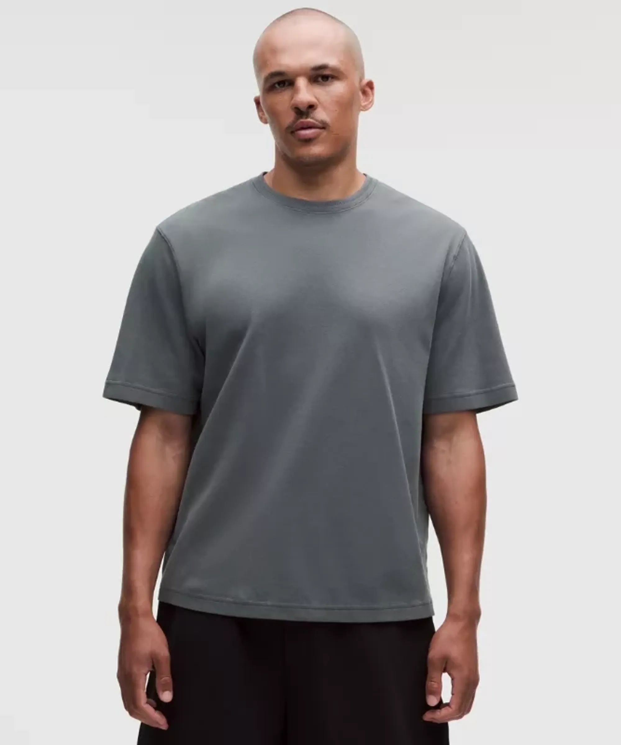 lululemon – Men's Pique Performer Relaxed T-Shirt – Color Grey – Size XL