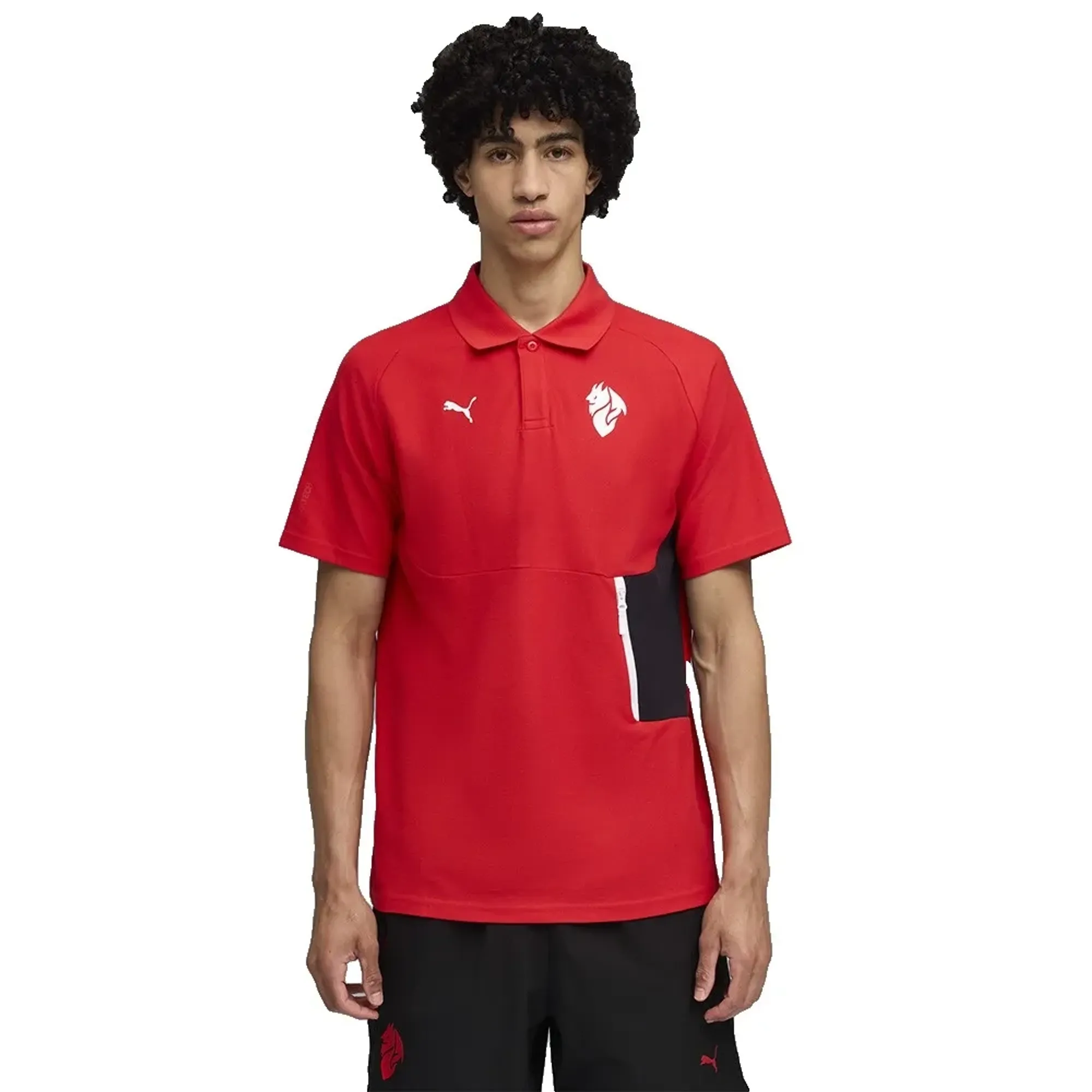 Puma Ac Milan 25/26 Tech Short Sleeve Polo