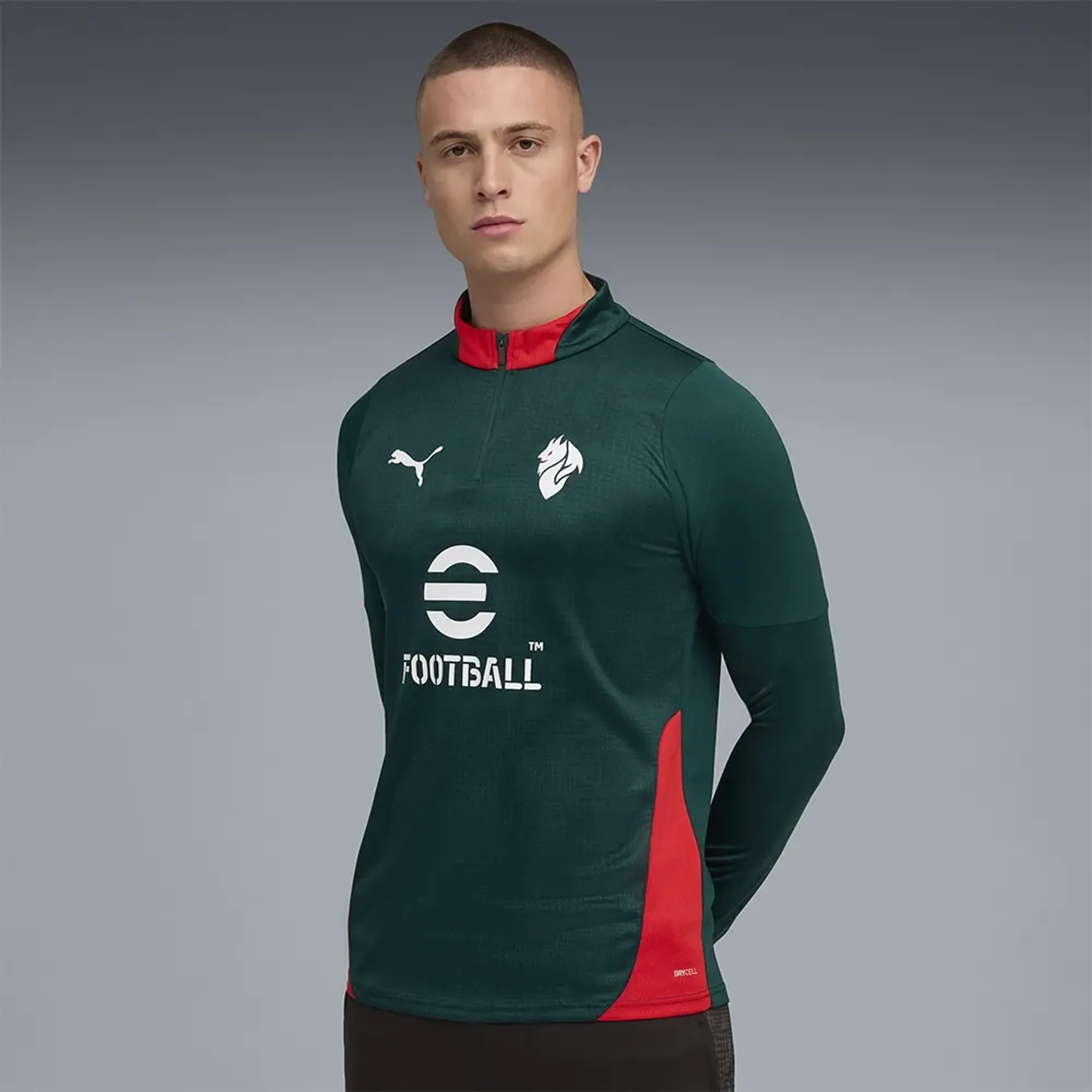 Puma Ac Milan 25/26 Training Half Zip Sweatshirt