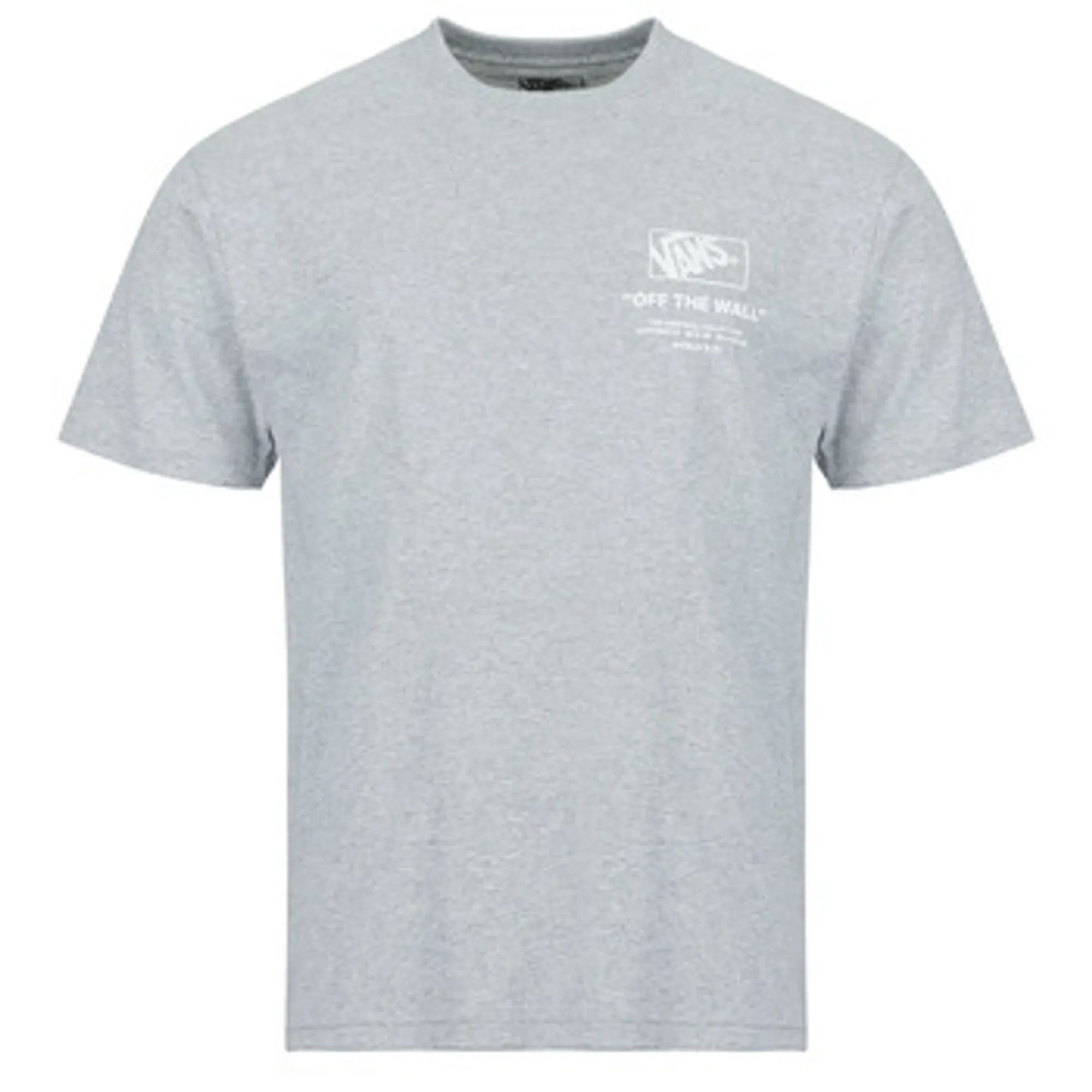 Vans  STACKED HI SS TEE  men's T shirt in Grey