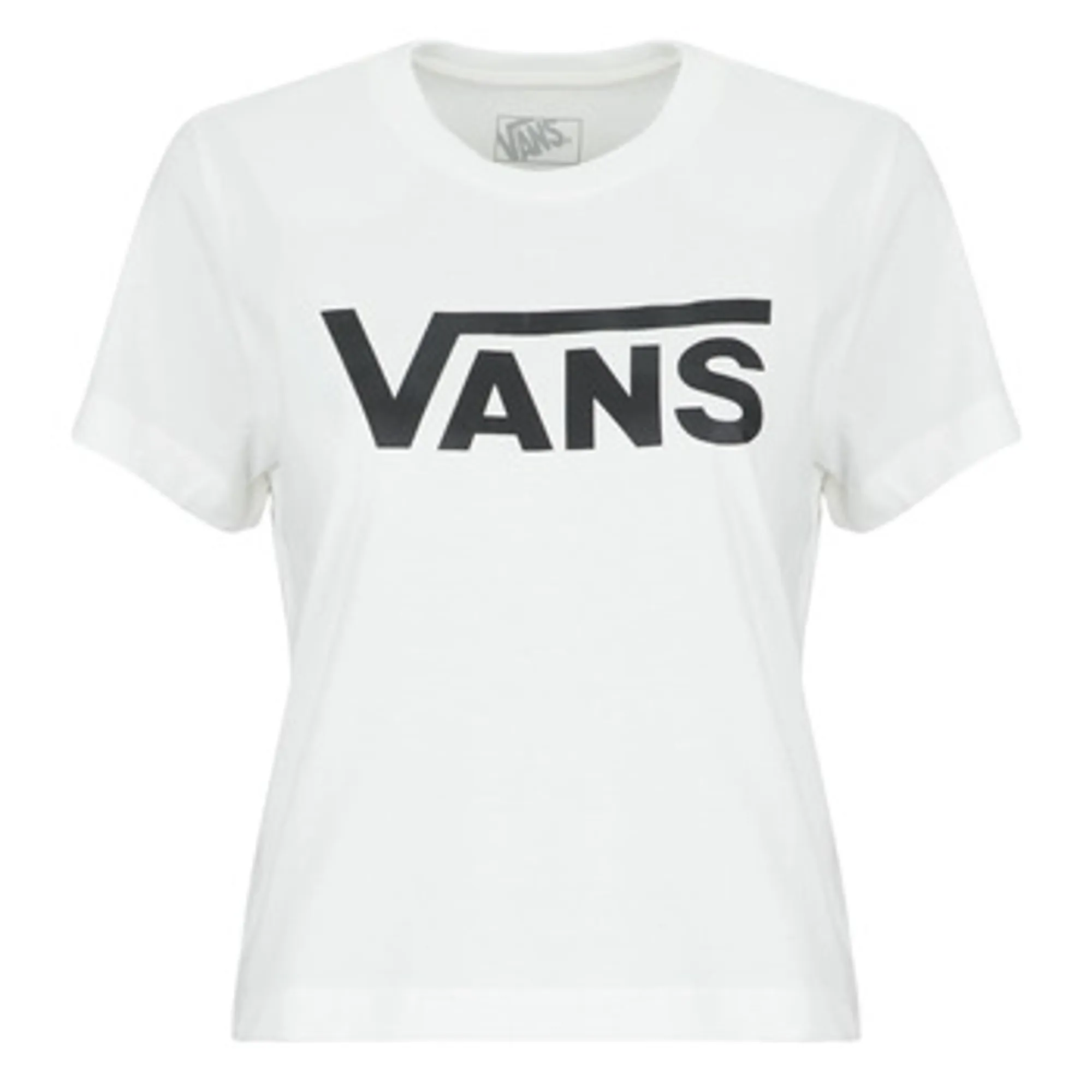 Vans  FLYING V CREW SS TEE  women's T shirt in White