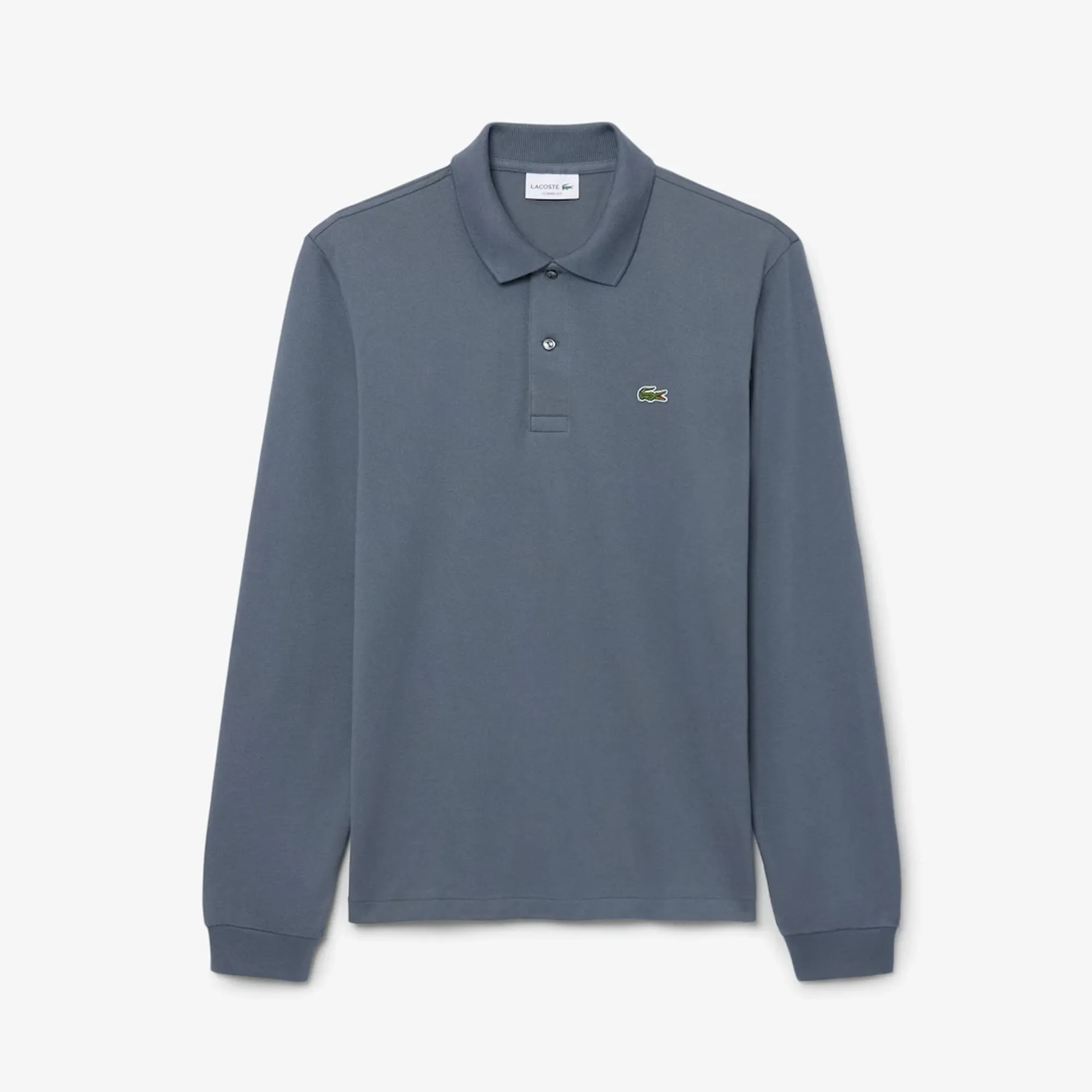 Lacoste Classic Fit Long Sleeved L.12.12 Polo Shirt - Gris