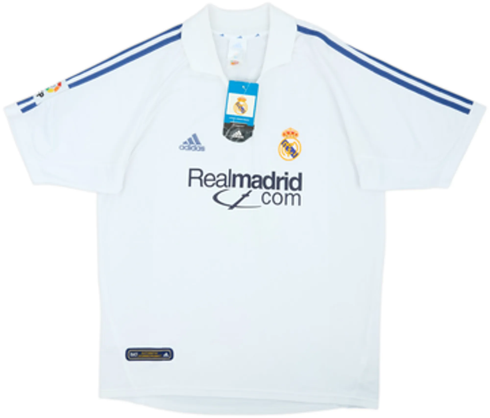 2001 Real Madrid Home Shirt Zidane #5 (M)