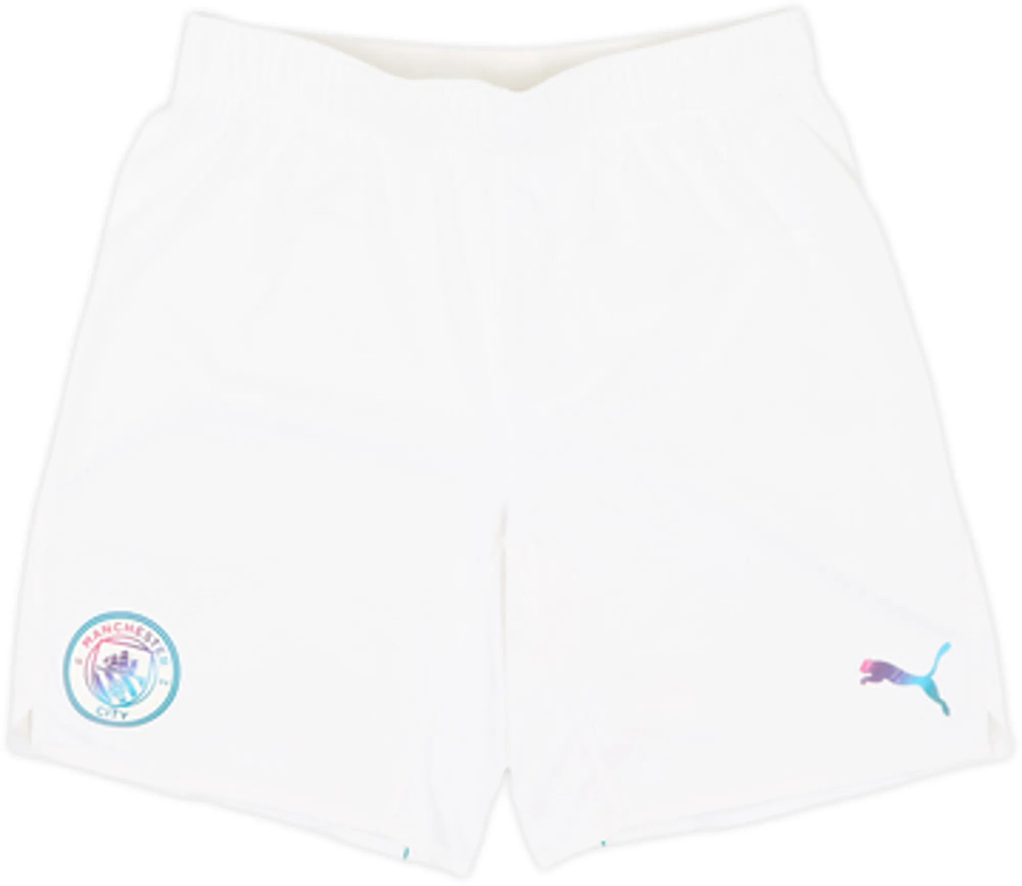 2021-22 Manchester City Authentic Away Shorts - 8/10 - (M)